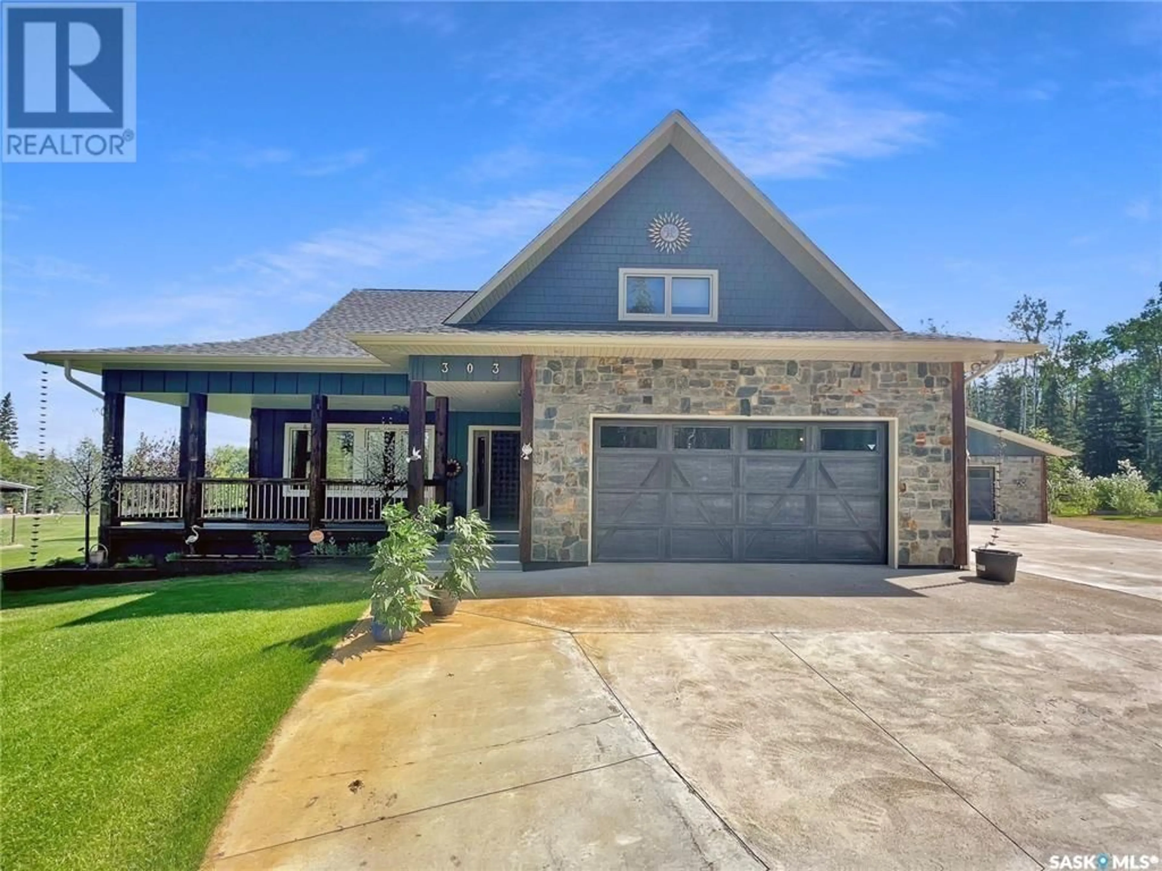Home with brick exterior material, water/lake/river/ocean view for 303 MEADOW RIDGE DRIVE, Candle Lake Saskatchewan S0J3E0