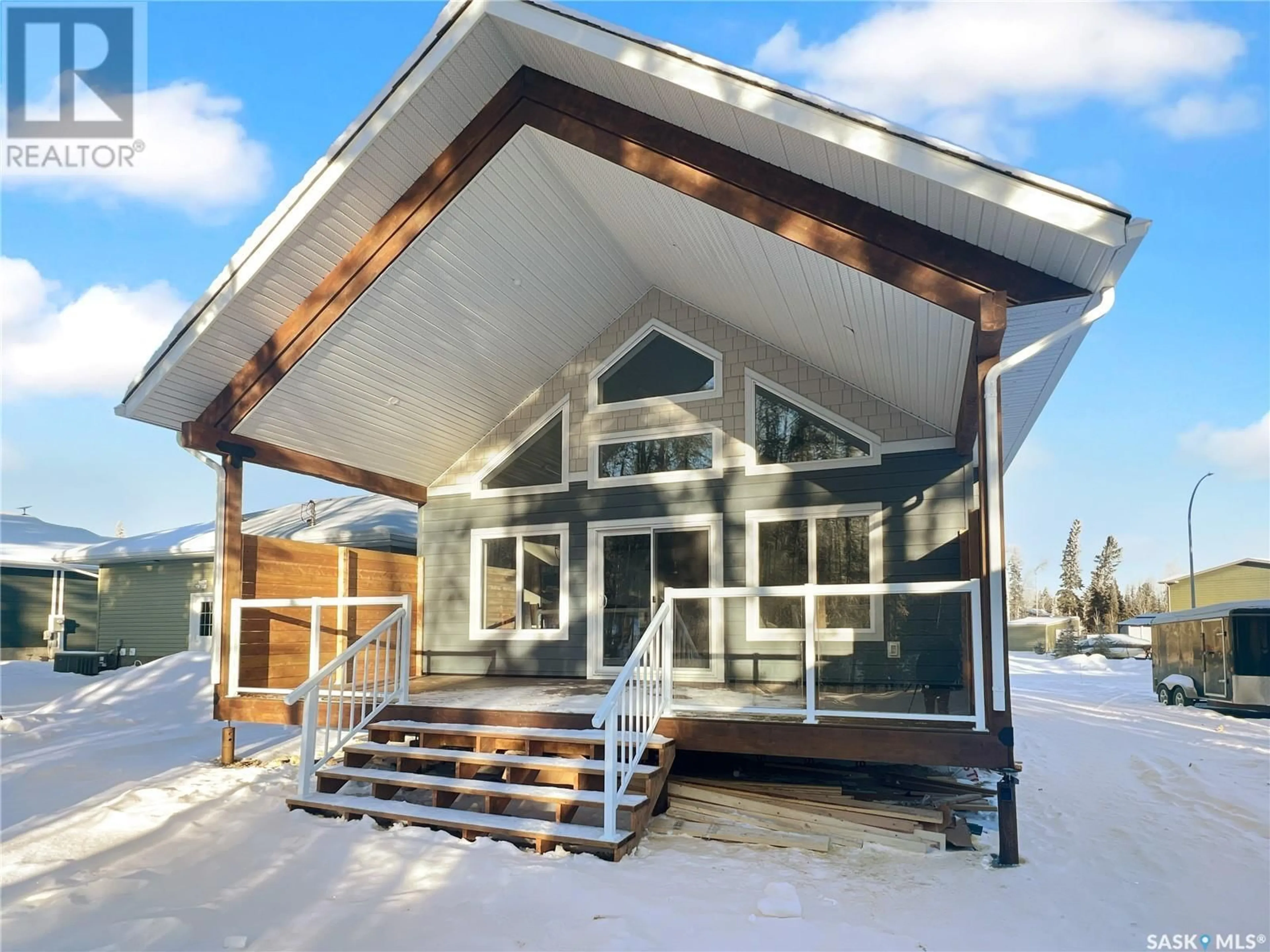 Home with vinyl exterior material, building for 116 Rumberger ROAD, Candle Lake Saskatchewan S0J3E0