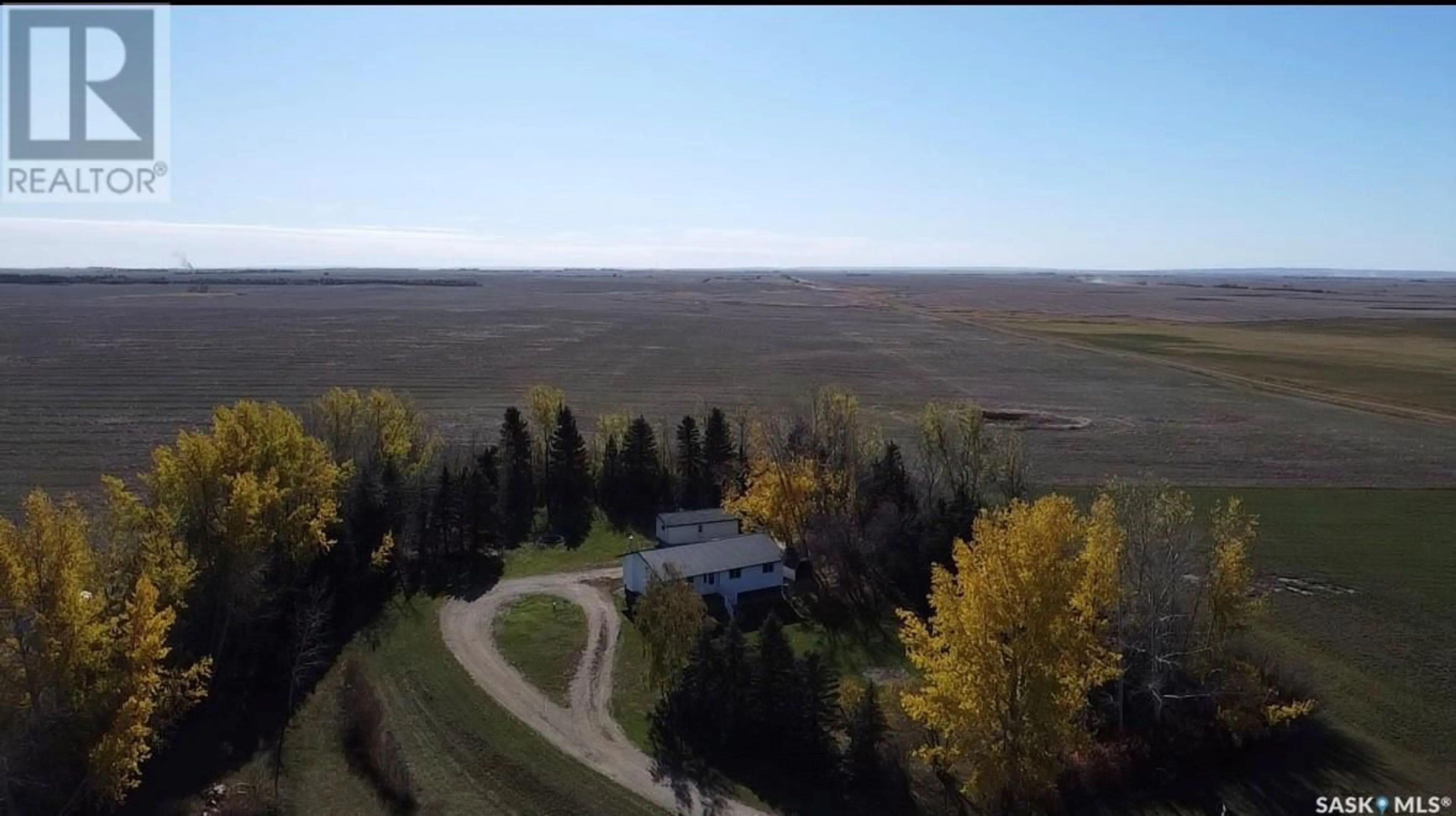 A pic from outside/outdoor area/front of a property/back of a property/a pic from drone, unknown for West Eyebrow Acreage, Eyebrow Rm No. 193 Saskatchewan S0H1L0