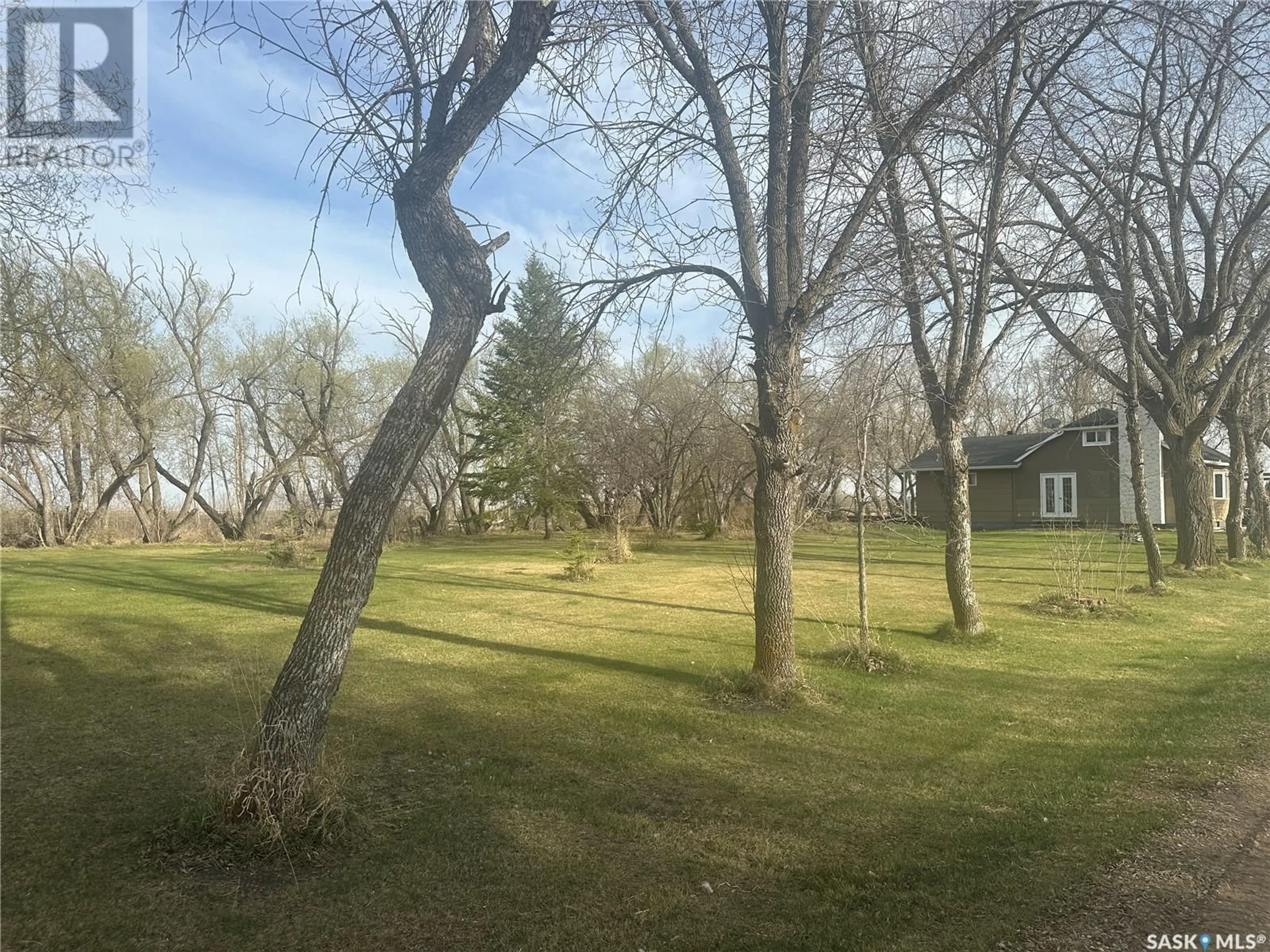A pic from outside/outdoor area/front of a property/back of a property/a pic from drone, forest/trees view for SP ACREAGE, Sliding Hills Rm No. 273 Saskatchewan S0A1S0
