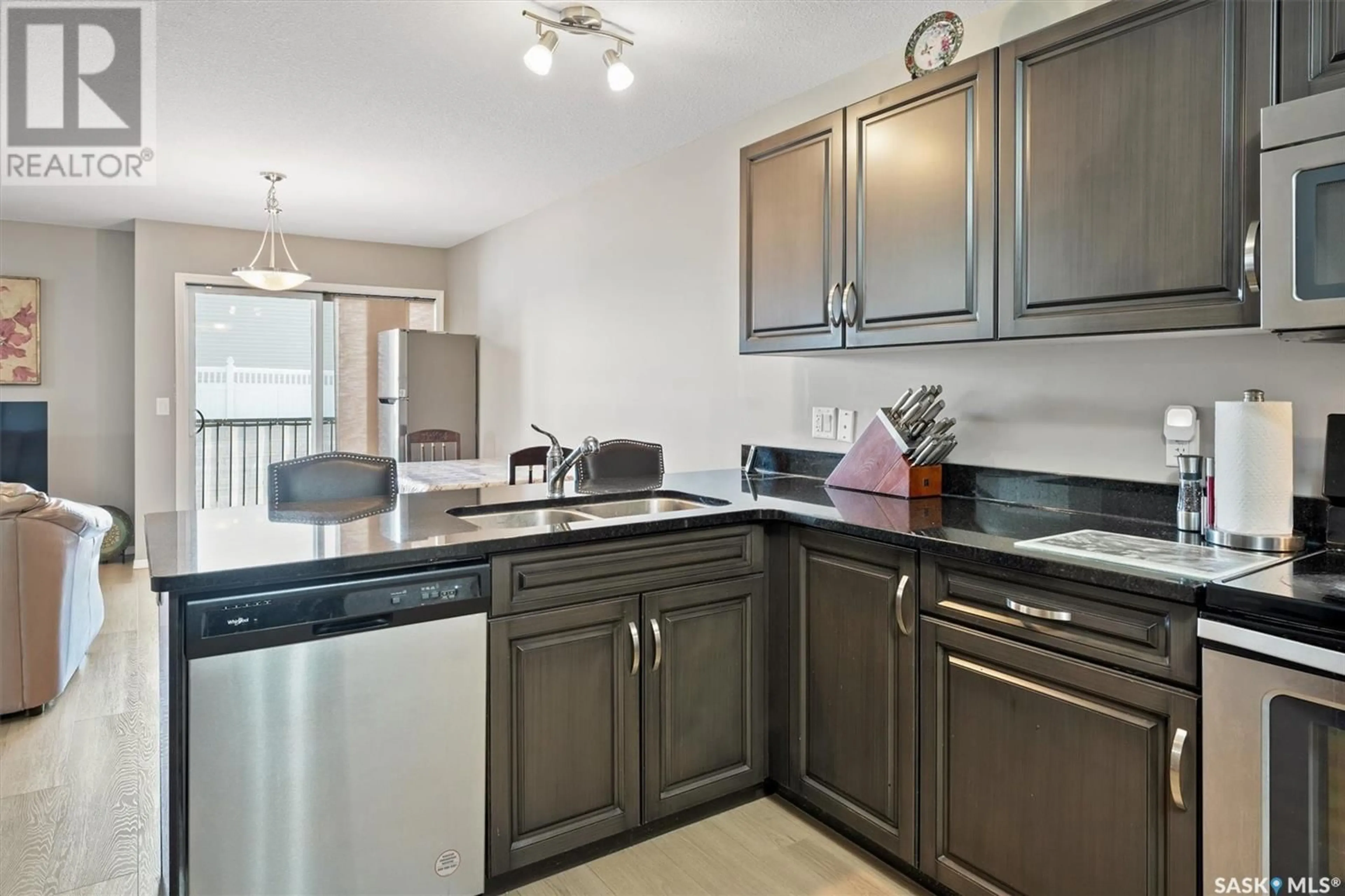 Standard kitchen, ceramic/tile floor for 219 100 Chaparral BOULEVARD, Martensville Saskatchewan S0K0A2