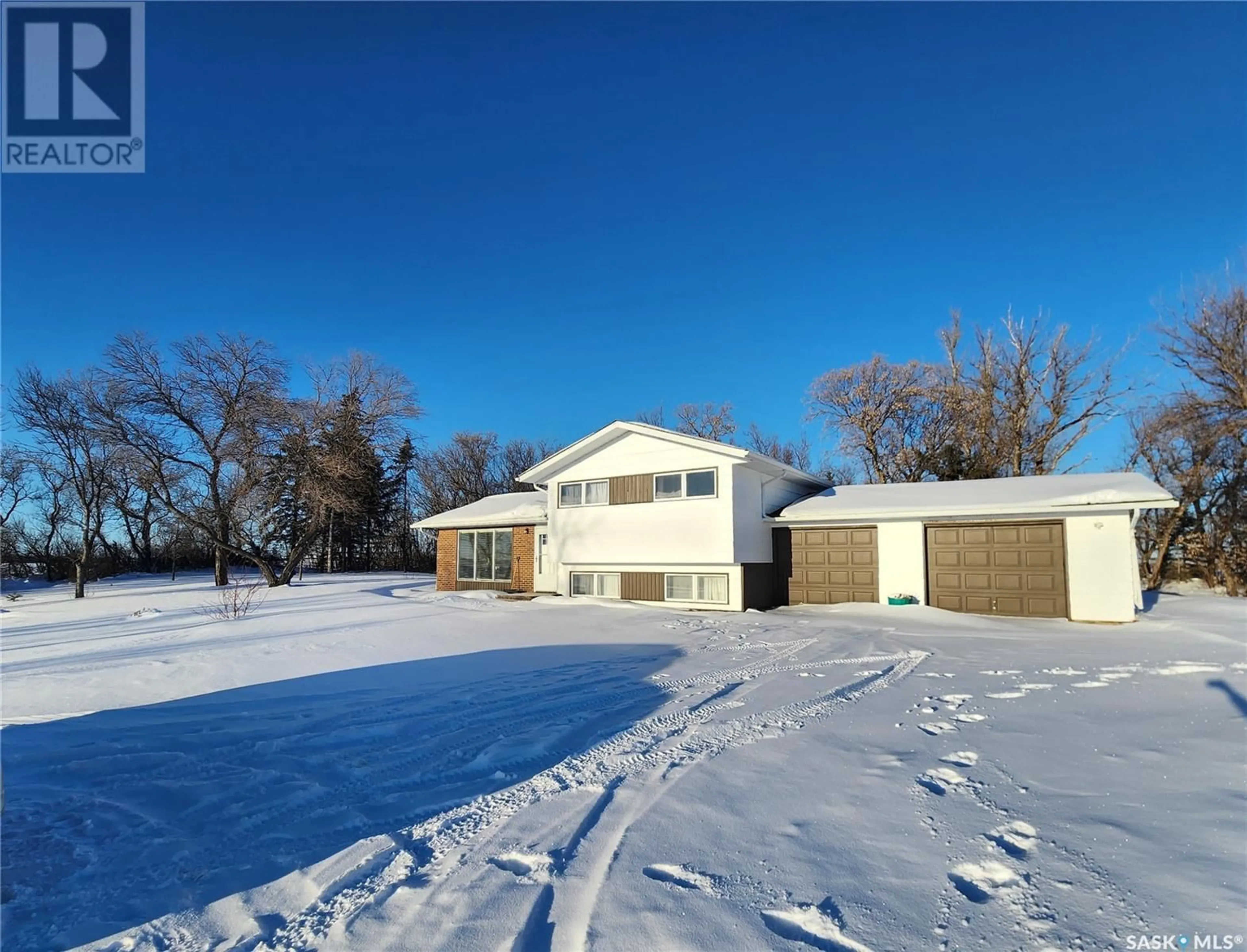 A pic from outside/outdoor area/front of a property/back of a property/a pic from drone, street for McLean Acreage, Grayson Rm No. 184 Saskatchewan S0A1X0