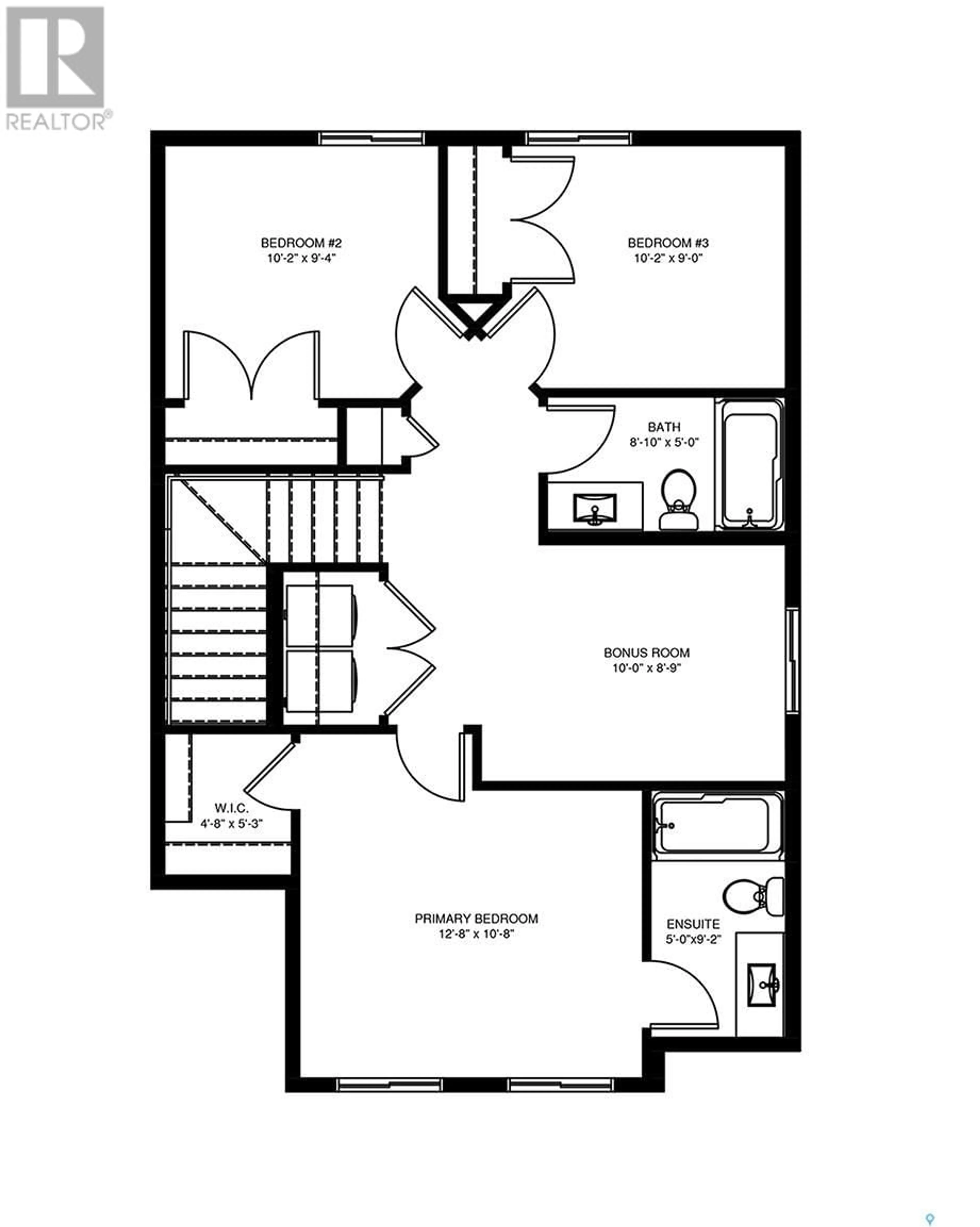 Floor plan for 278 Pepper COURT, Saskatoon Saskatchewan S7V1S7