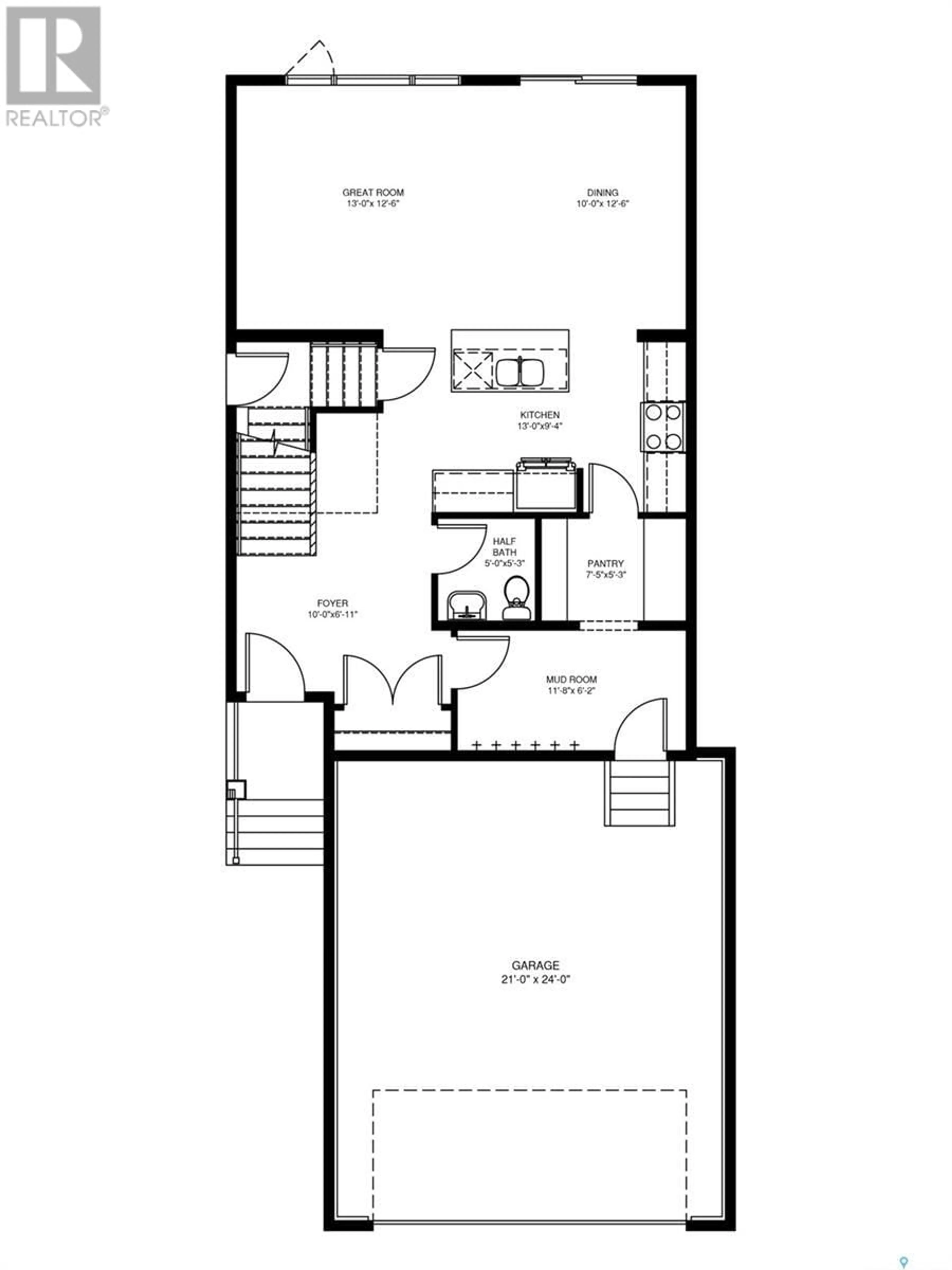 Floor plan for 151 Haverstock CRESCENT, Saskatoon Saskatchewan S7W1E2