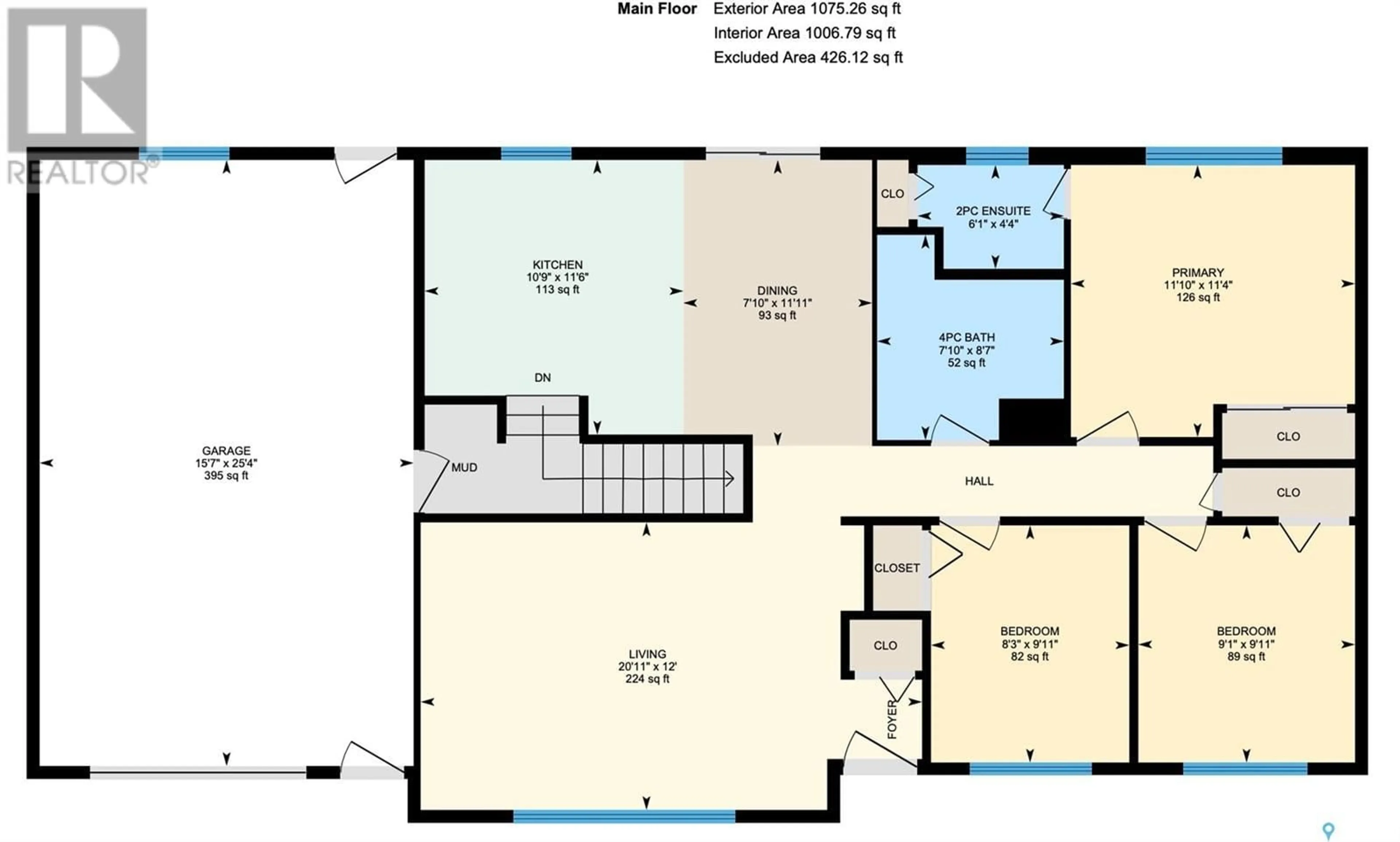 Floor plan for 434 COLONEL OTTER DRIVE, Swift Current Saskatchewan S9H4P6