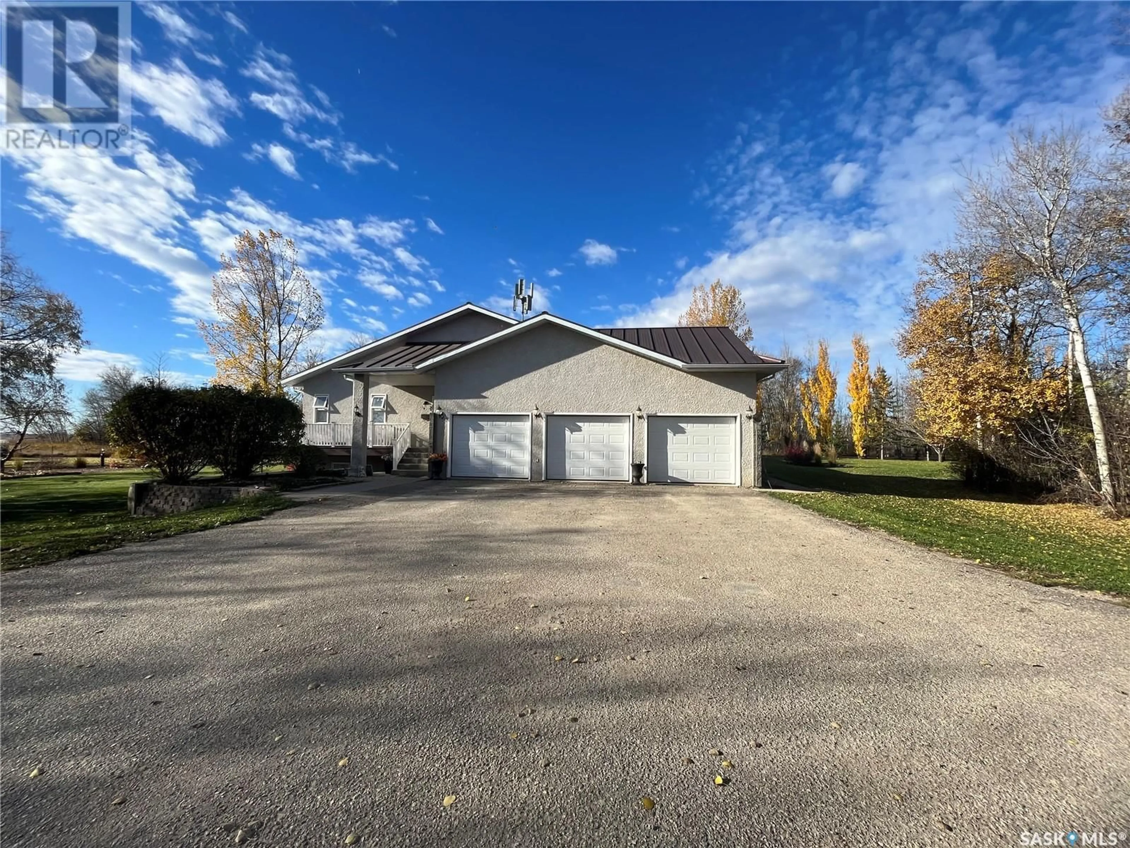 A pic from outside/outdoor area/front of a property/back of a property/a pic from drone, street for Cook Acreage, Moosomin Rm No. 121 Saskatchewan S0G3N0