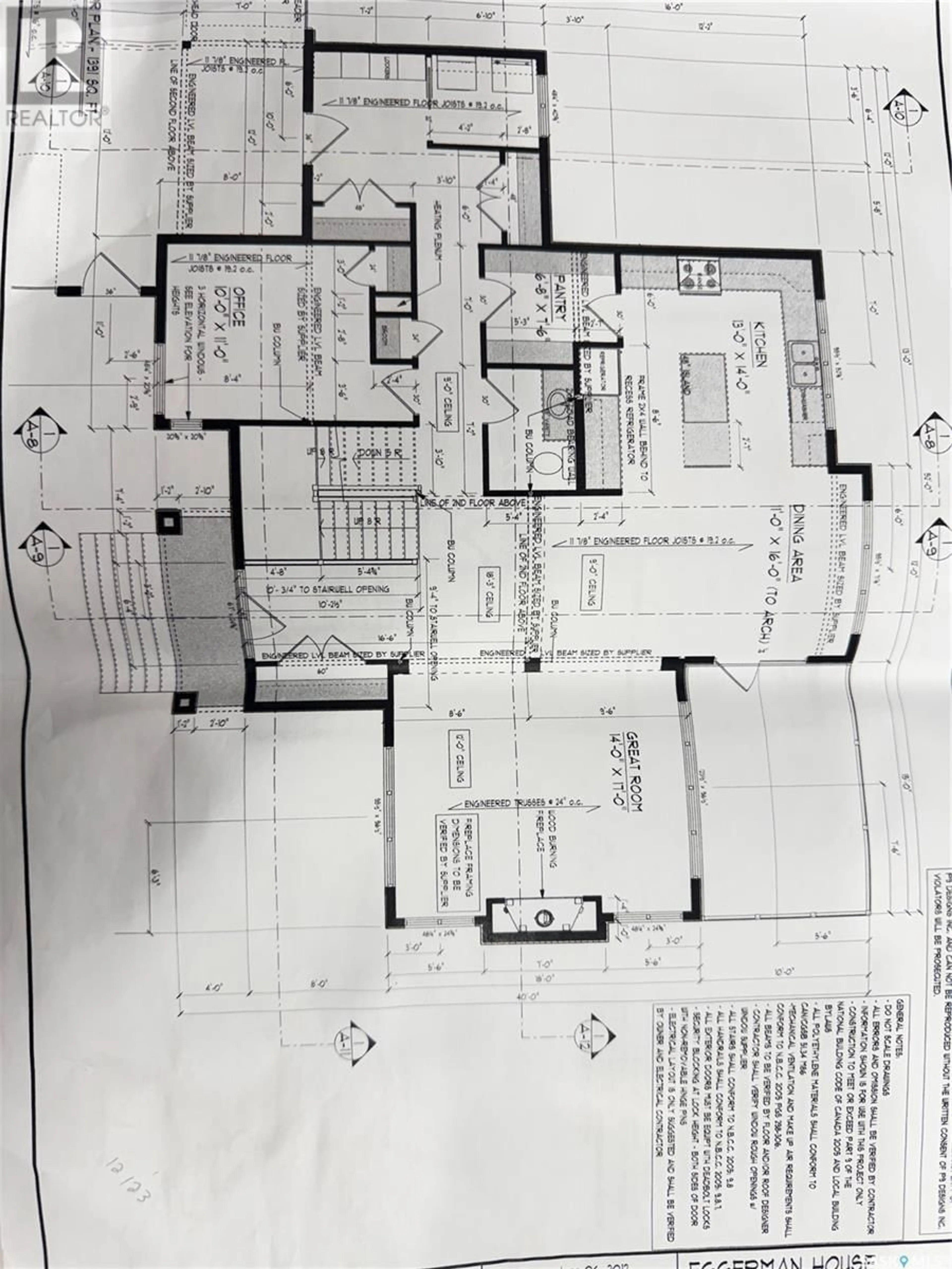 Floor plan for 14 Humboldt Lake DRIVE, Humboldt Lake Saskatchewan S0K2A0