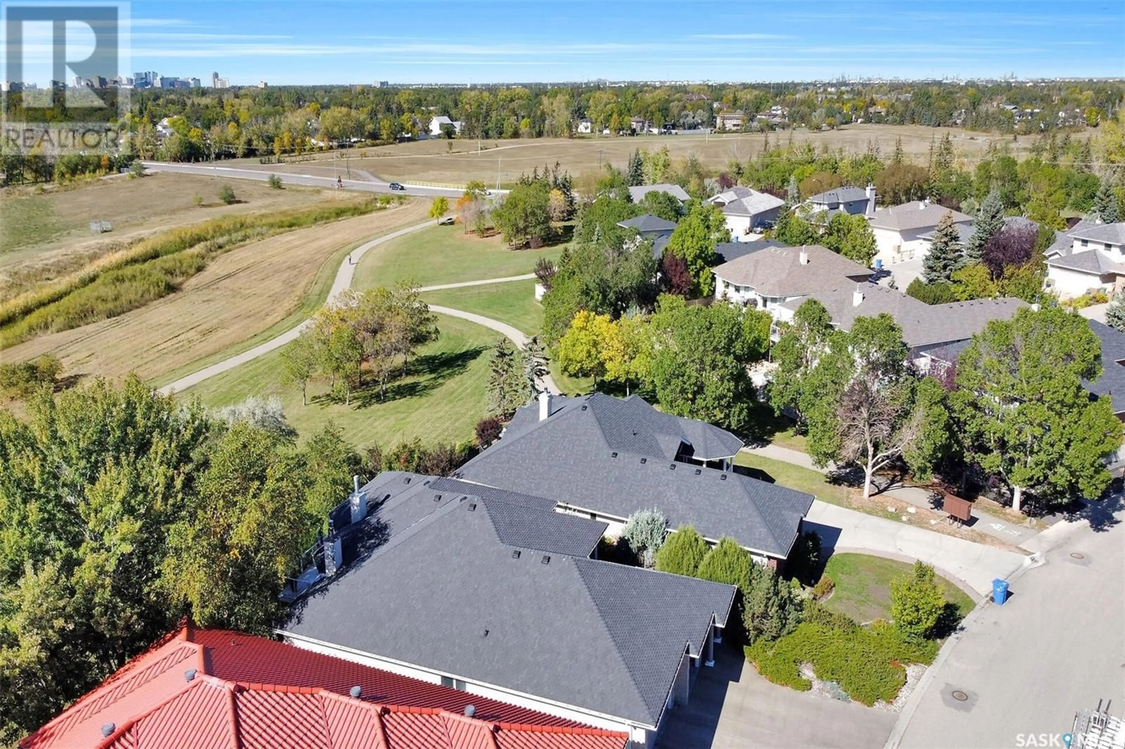 A pic from outside/outdoor area/front of a property/back of a property/a pic from drone, unknown for 3324 Baneberry DRIVE, Regina Saskatchewan S4V2V2