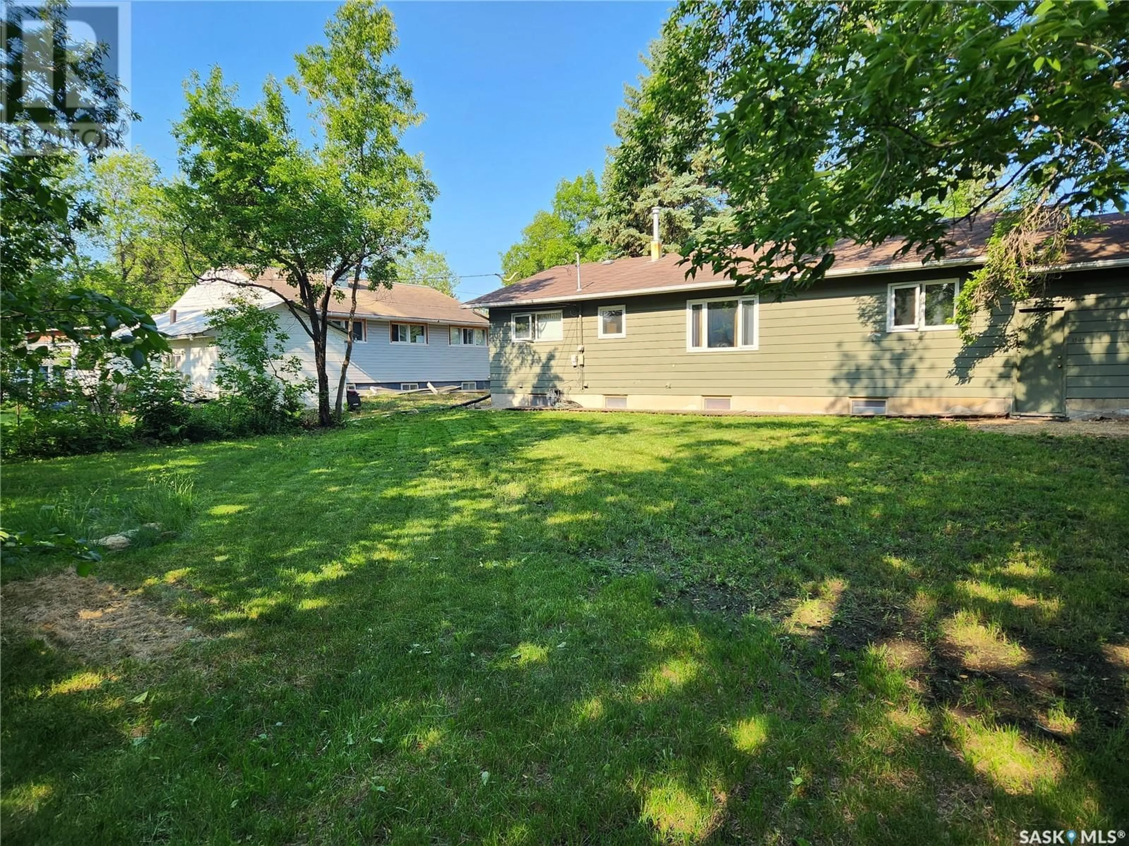 A pic from outside/outdoor area/front of a property/back of a property/a pic from drone, street for 1504 98TH STREET, Tisdale Saskatchewan S0E1T0