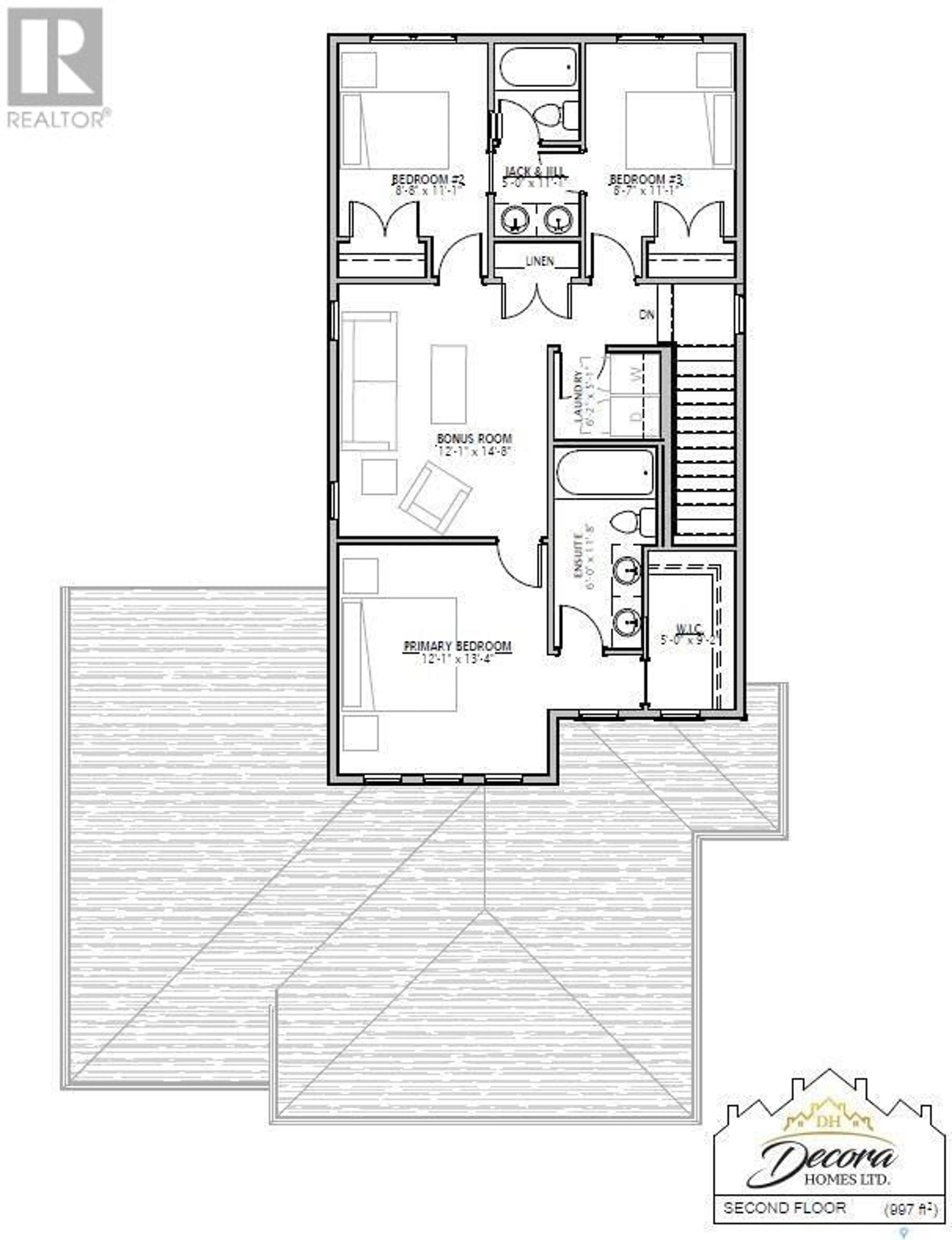 Floor plan for 192 Haverstock CRESCENT, Saskatoon Saskatchewan S7W1E3