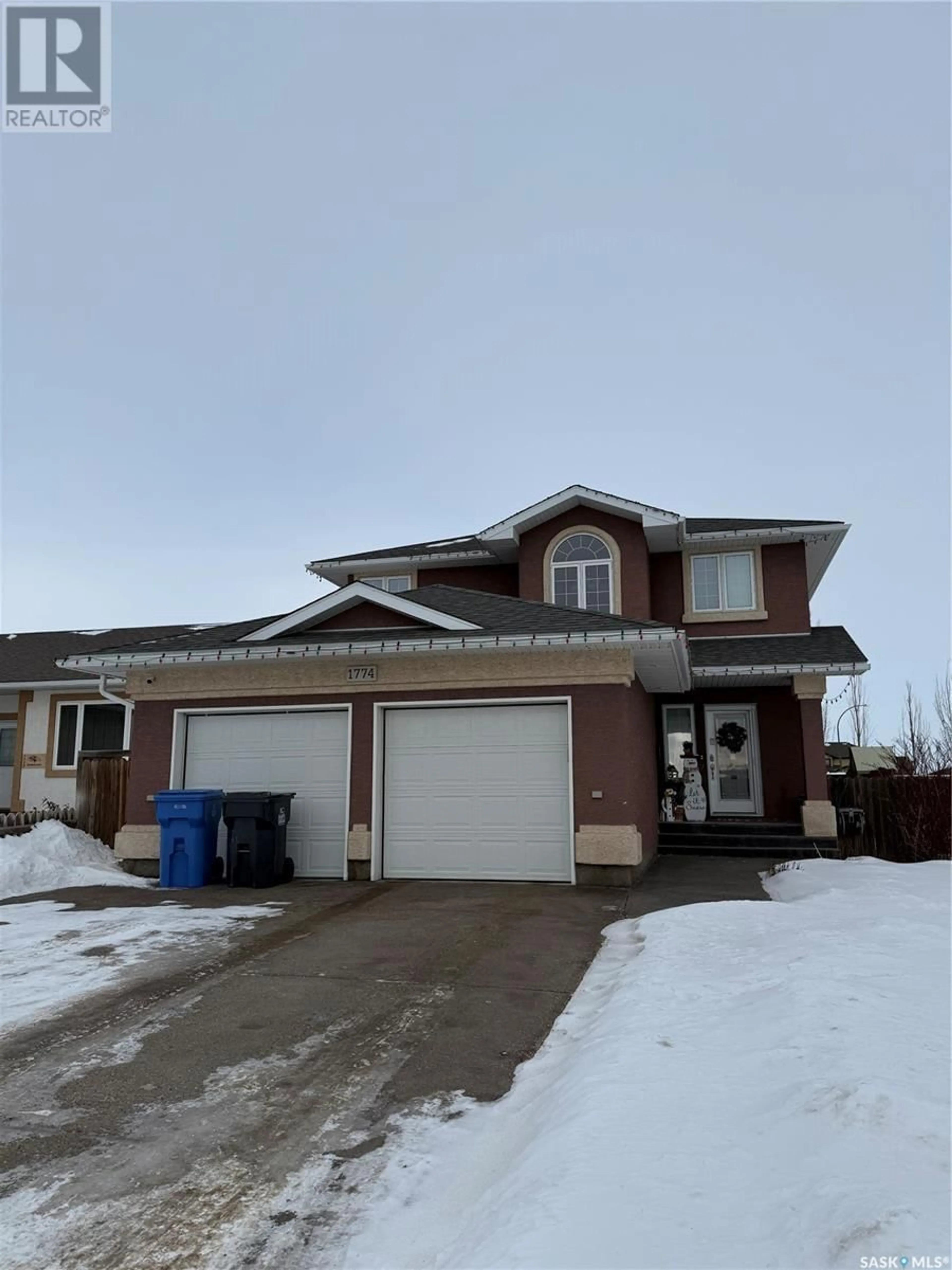 Home with brick exterior material, street for 1774 Wellock ROAD, Estevan Saskatchewan S4A2W1