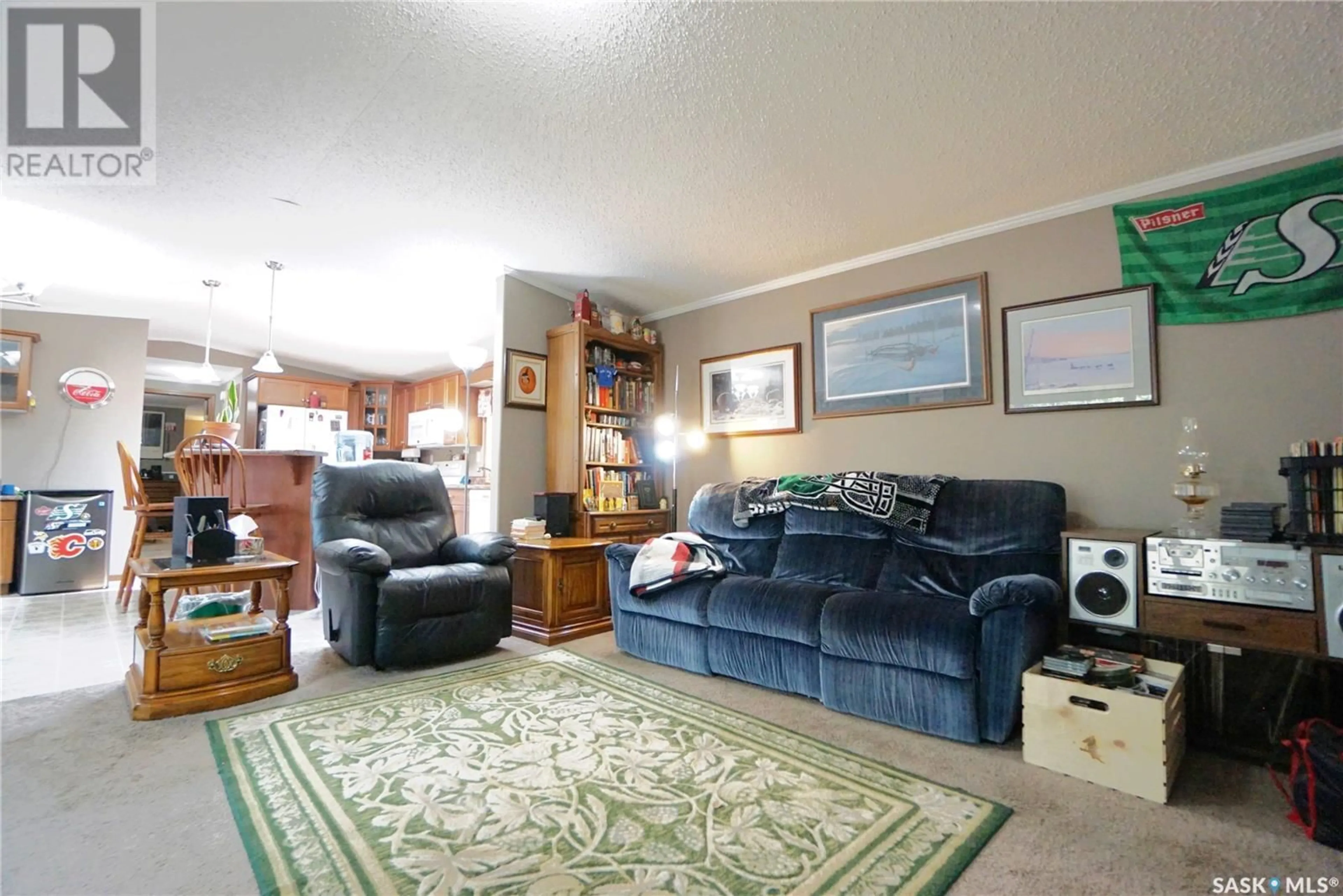 Living room with furniture, unknown for 402 4TH AVENUE, Avonlea Saskatchewan S0H0C0