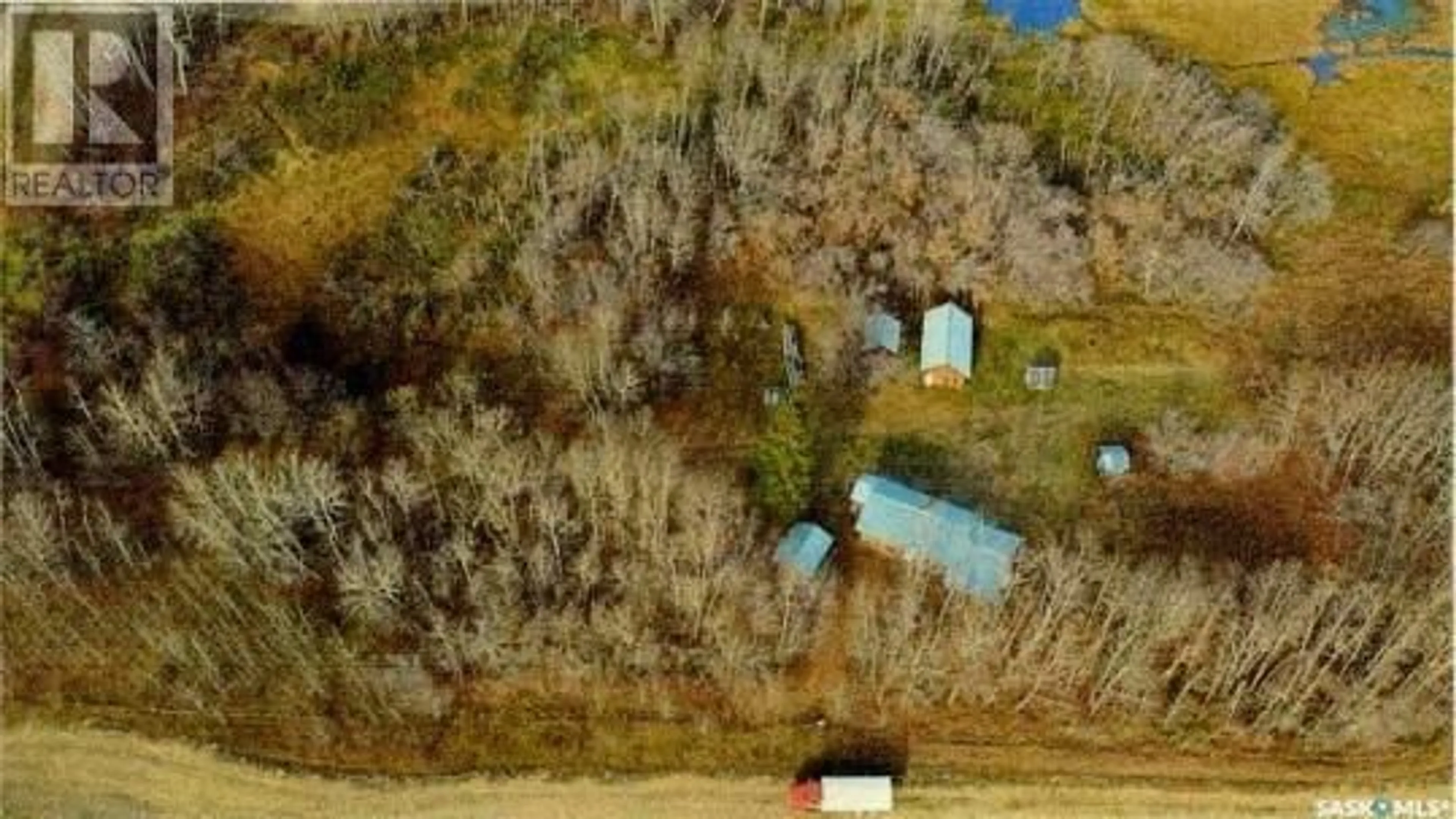 A pic from outside/outdoor area/front of a property/back of a property/a pic from drone, unknown for Hazel Dell Rec/Res Off Grid Retreat, Hazel Dell Rm No. 335 Saskatchewan S0A2X0