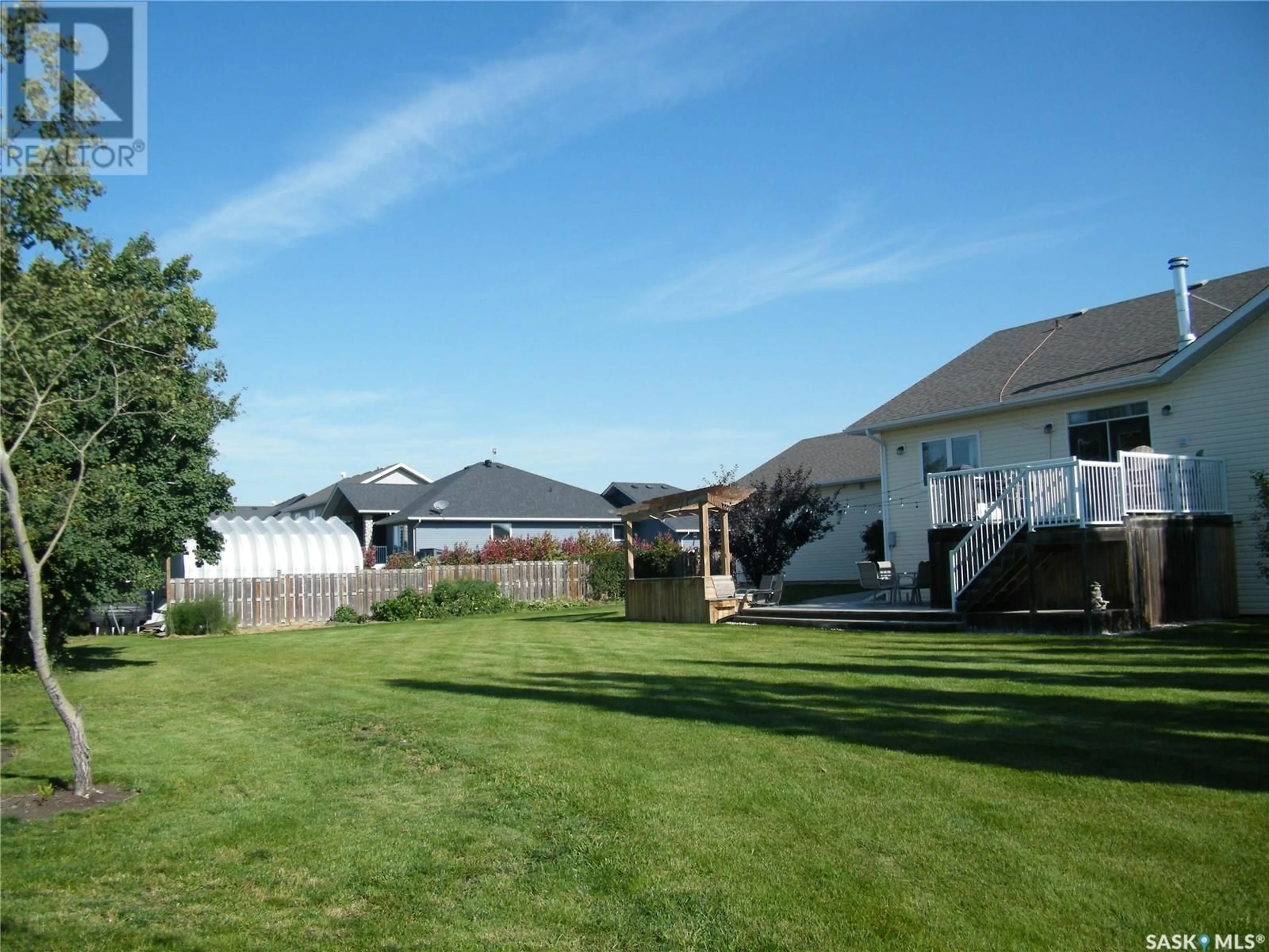 A pic from outside/outdoor area/front of a property/back of a property/a pic from drone, unknown for 26 Pape DRIVE, Humboldt Lake Saskatchewan S0K2A0