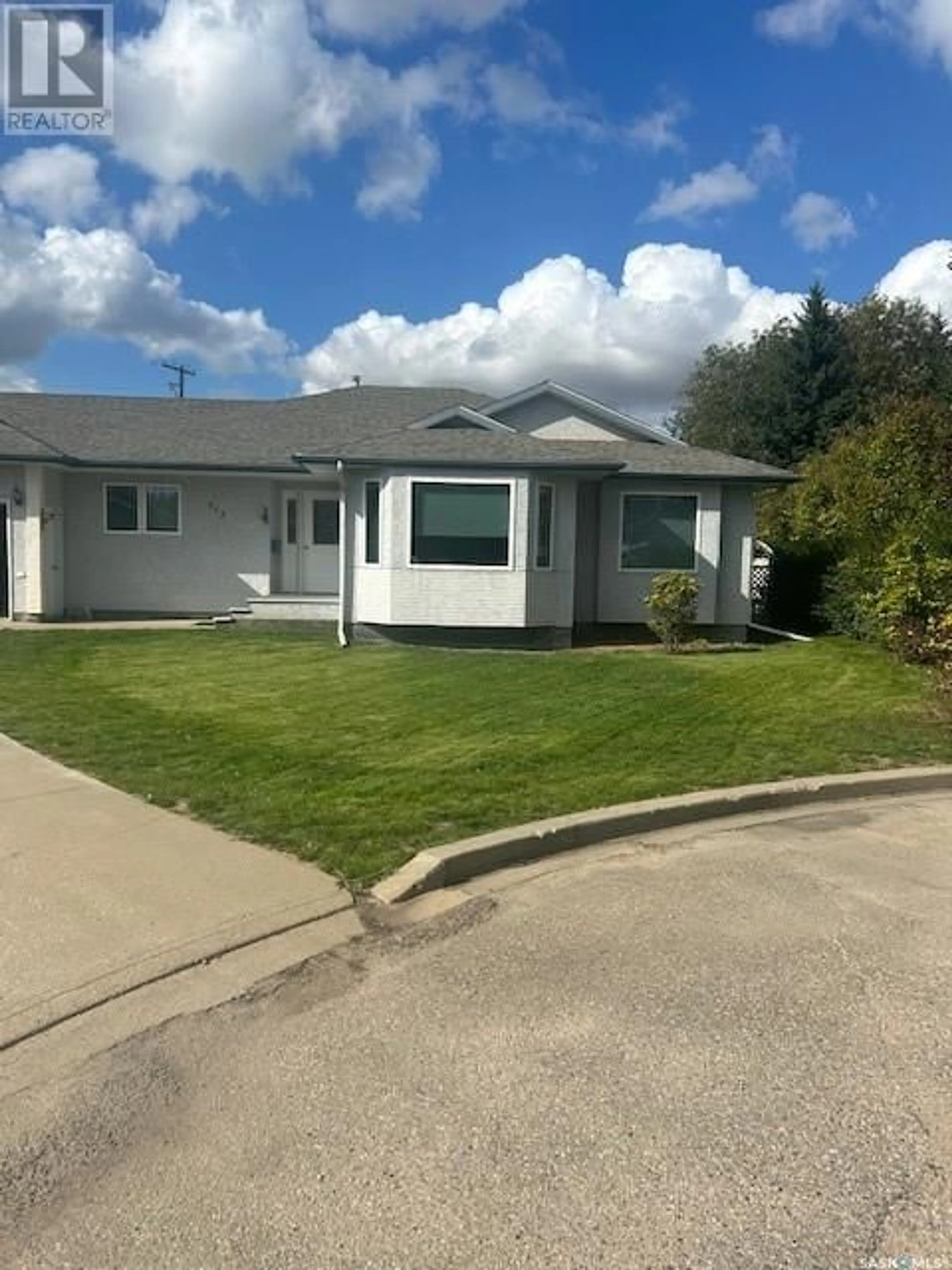 Home with vinyl exterior material, street for 713 Meadowlark COURT, Shellbrook Saskatchewan S0J2E0