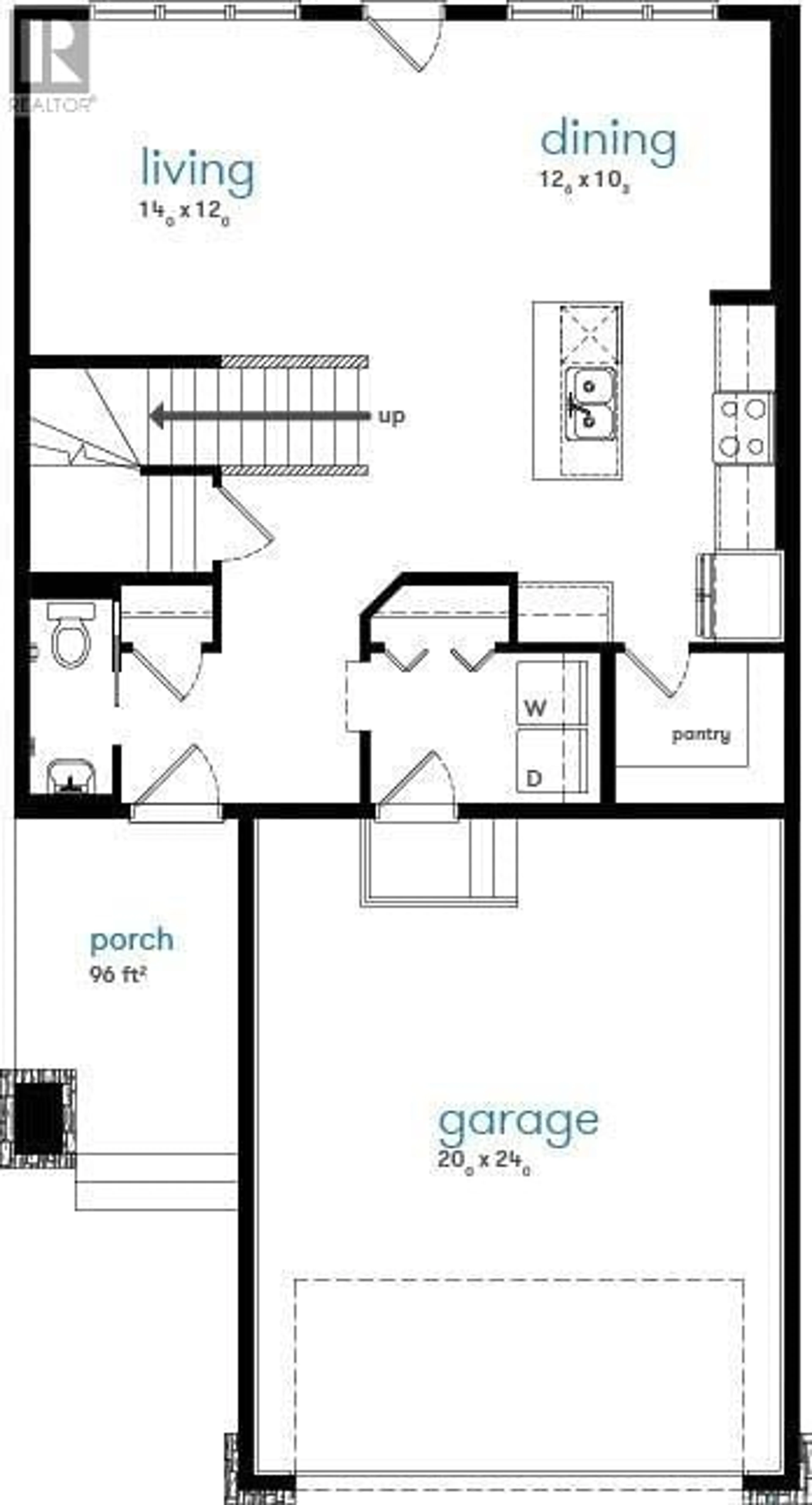 Floor plan for 3329 Favel DRIVE, Regina Saskatchewan S4V1B1