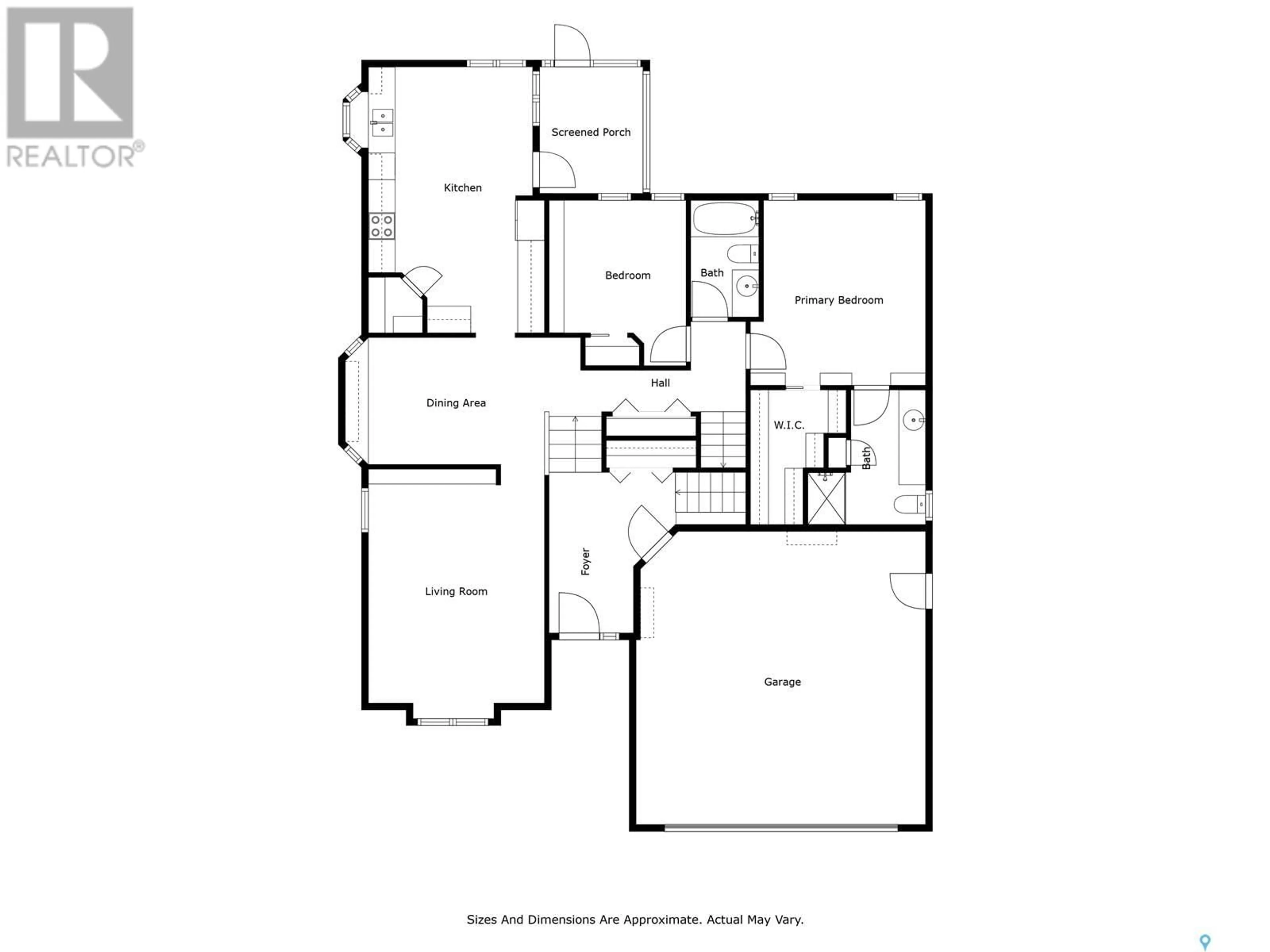 Floor plan for 2682 Sandringham CRESCENT, Regina Saskatchewan S4V3C6