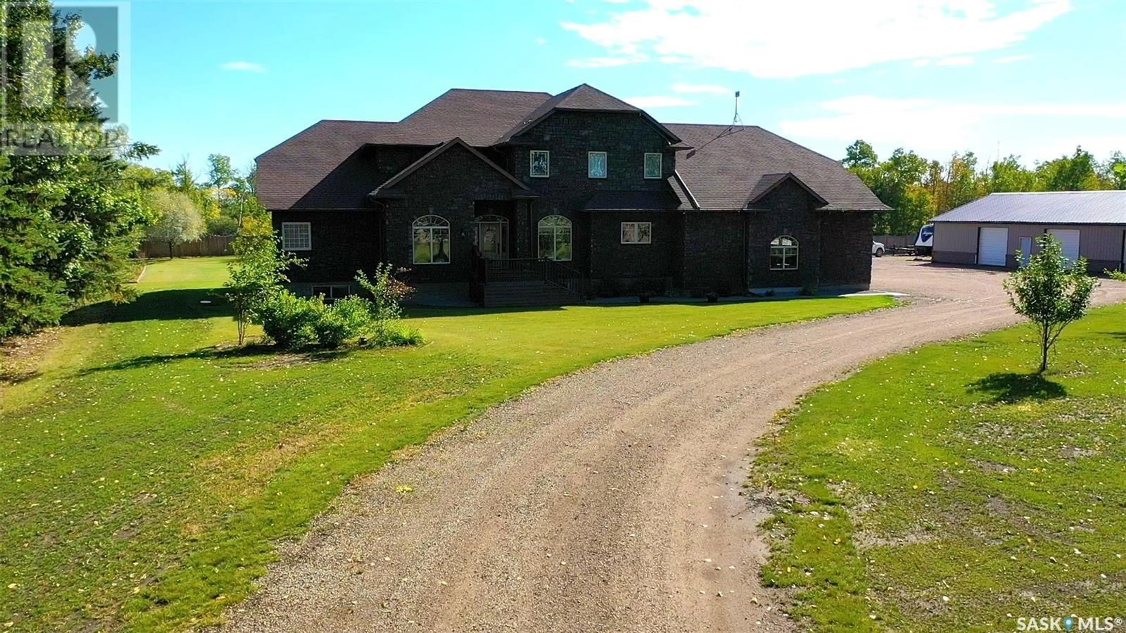 A pic from outside/outdoor area/front of a property/back of a property/a pic from drone, building for 41 YORK LAKE ROAD, Yorkton Saskatchewan S3N2X1