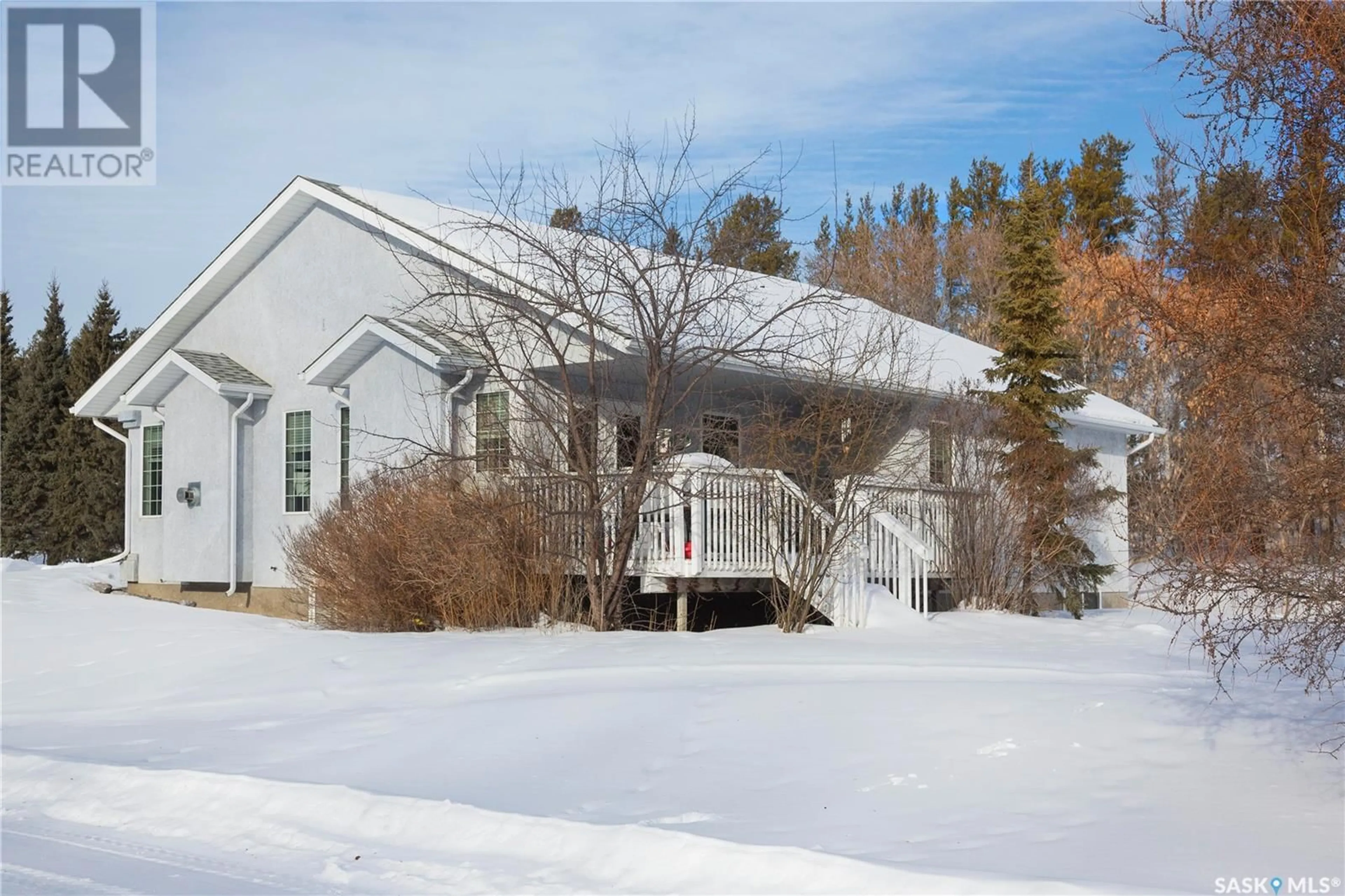 A pic from outside/outdoor area/front of a property/back of a property/a pic from drone, forest/trees view for 2304 CLOVERDALE ROAD, Prince Albert Saskatchewan S6V5S8