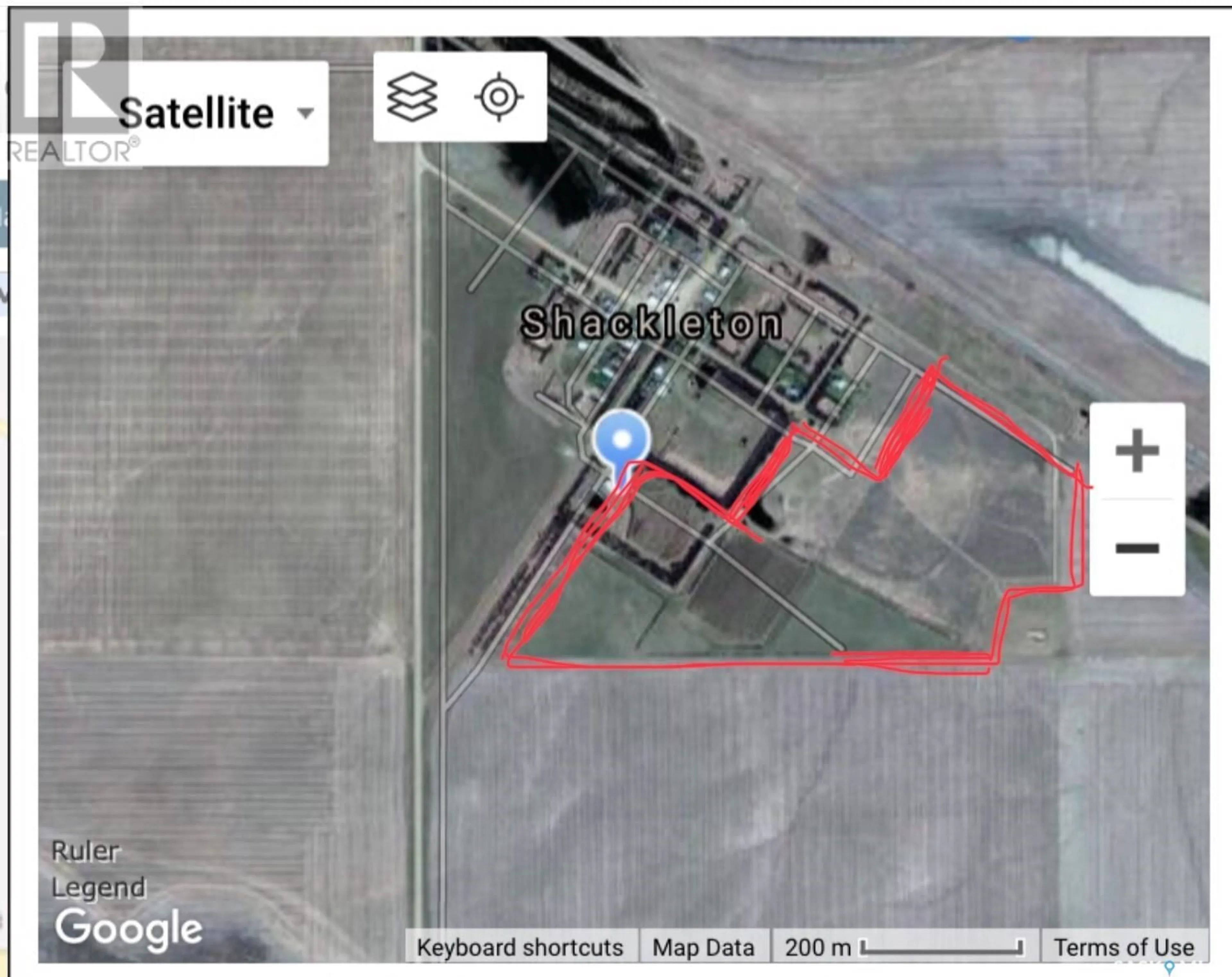 Picture of a map for 40+ Acres, Miry Creek Rm No. 229 Saskatchewan S0N0A0