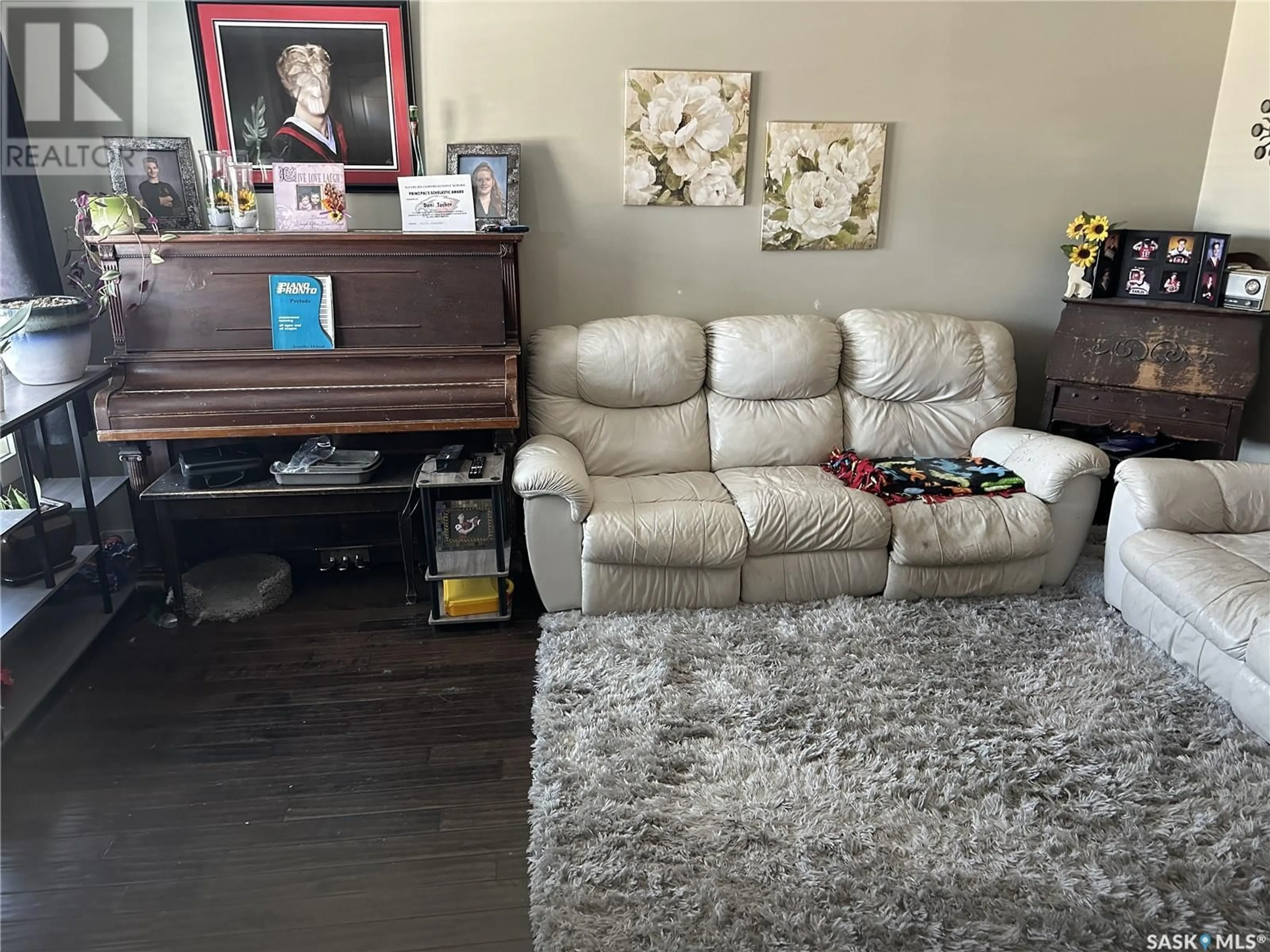 Living room with furniture, unknown for 18 880 5th STREET, Weyburn Saskatchewan S4H1A4