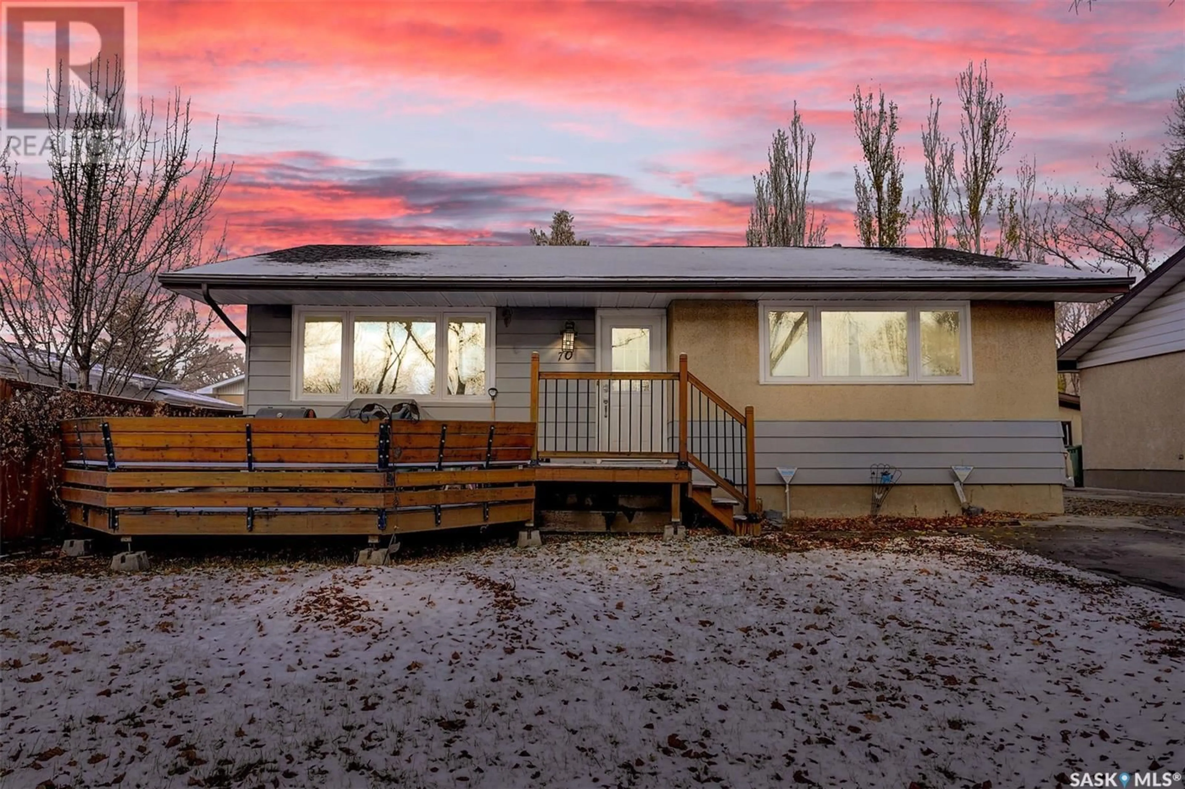 A pic from outside/outdoor area/front of a property/back of a property/a pic from drone, unknown for 70 Fairview ROAD, Regina Saskatchewan S4R0A7