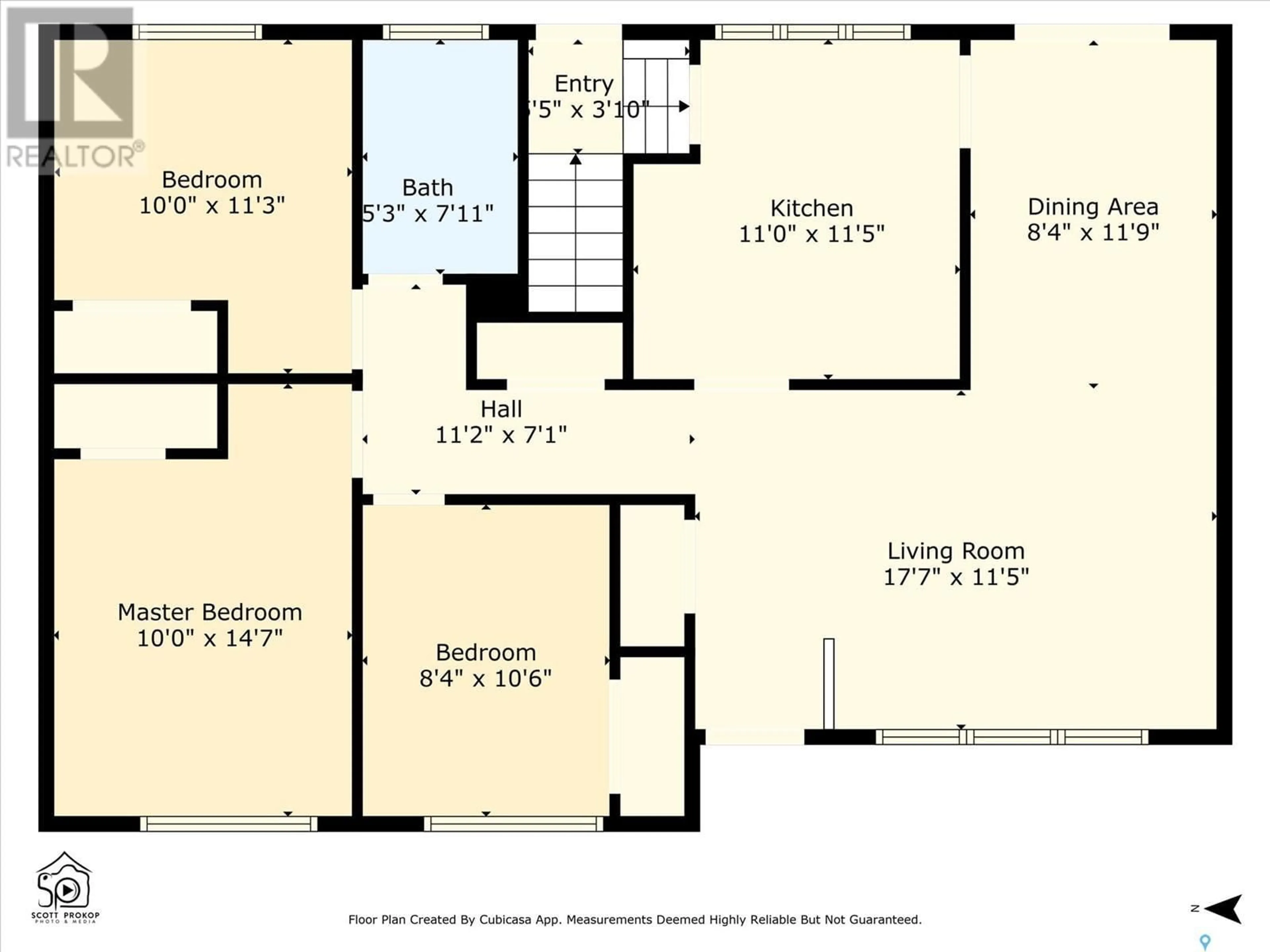 Floor plan for 7 Norman CRESCENT, Saskatoon Saskatchewan S7J2K4