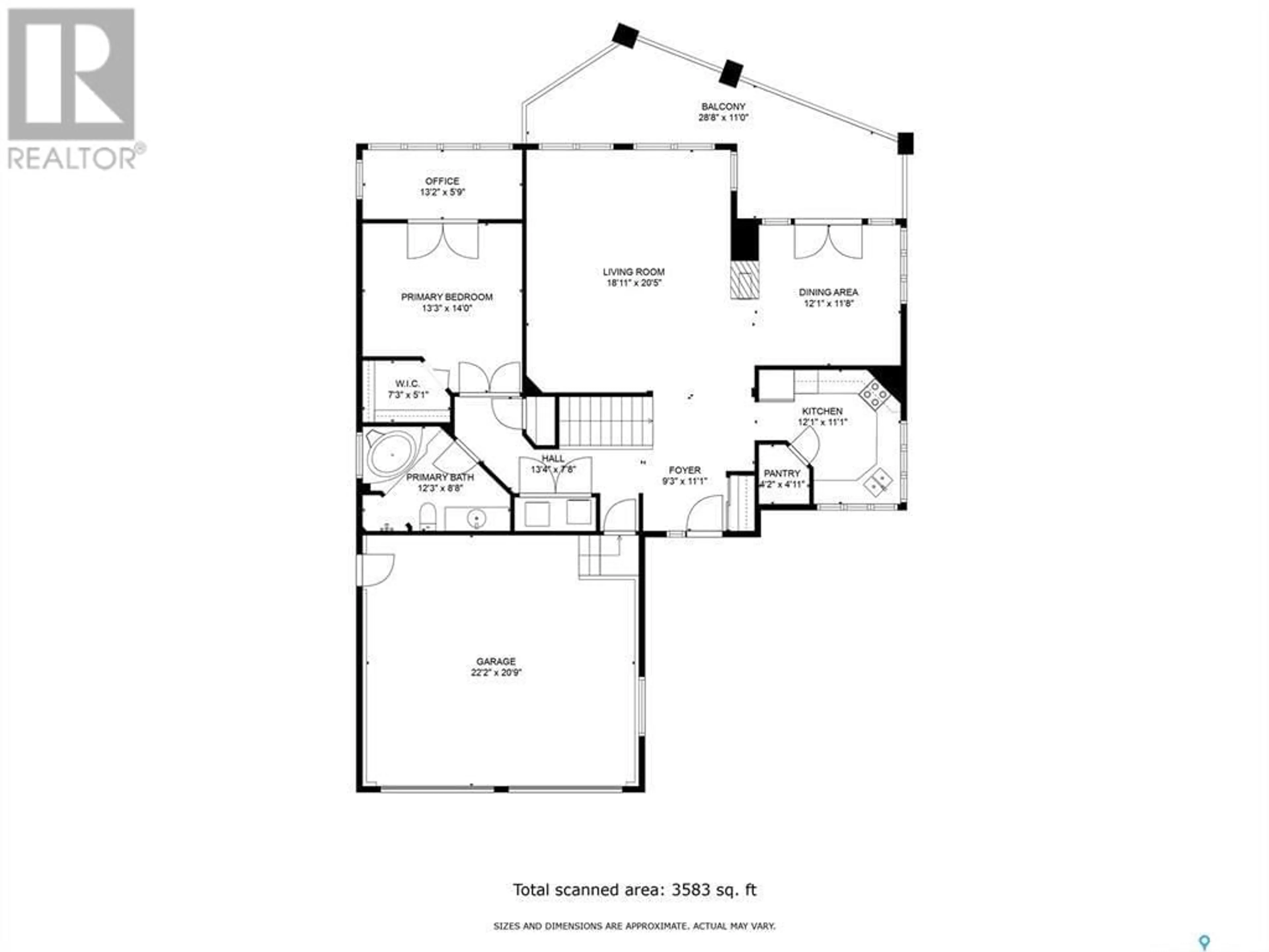 Floor plan for 100 Centre STREET, Regina Beach Saskatchewan S0G4C0