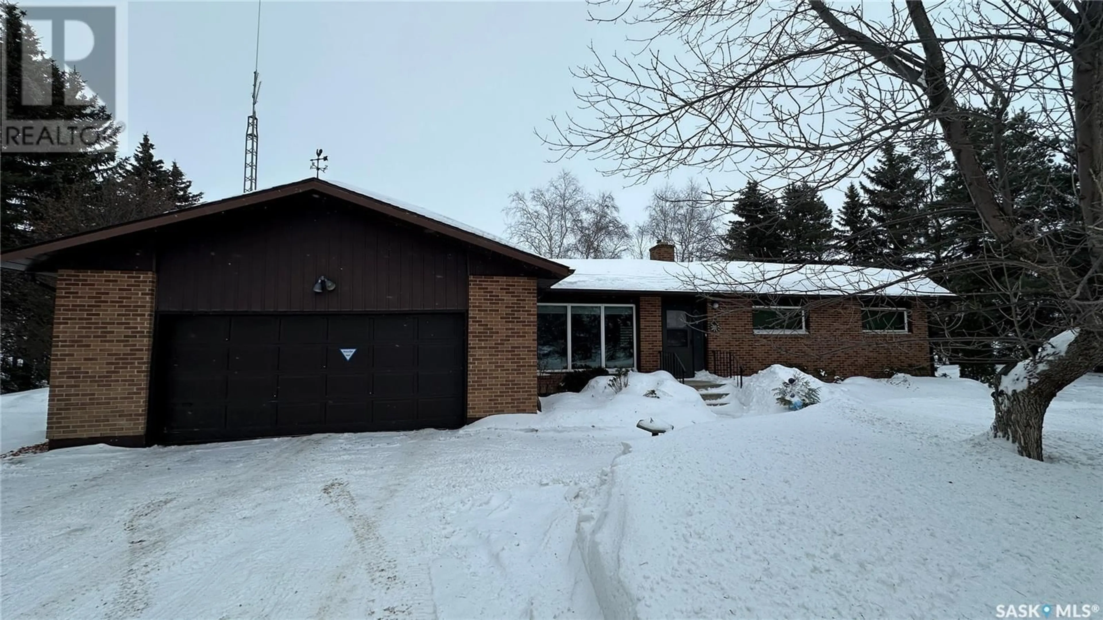 Home with brick exterior material, street for BOXALL ACREAGE, Connaught Rm No. 457 Saskatchewan S0E1T0
