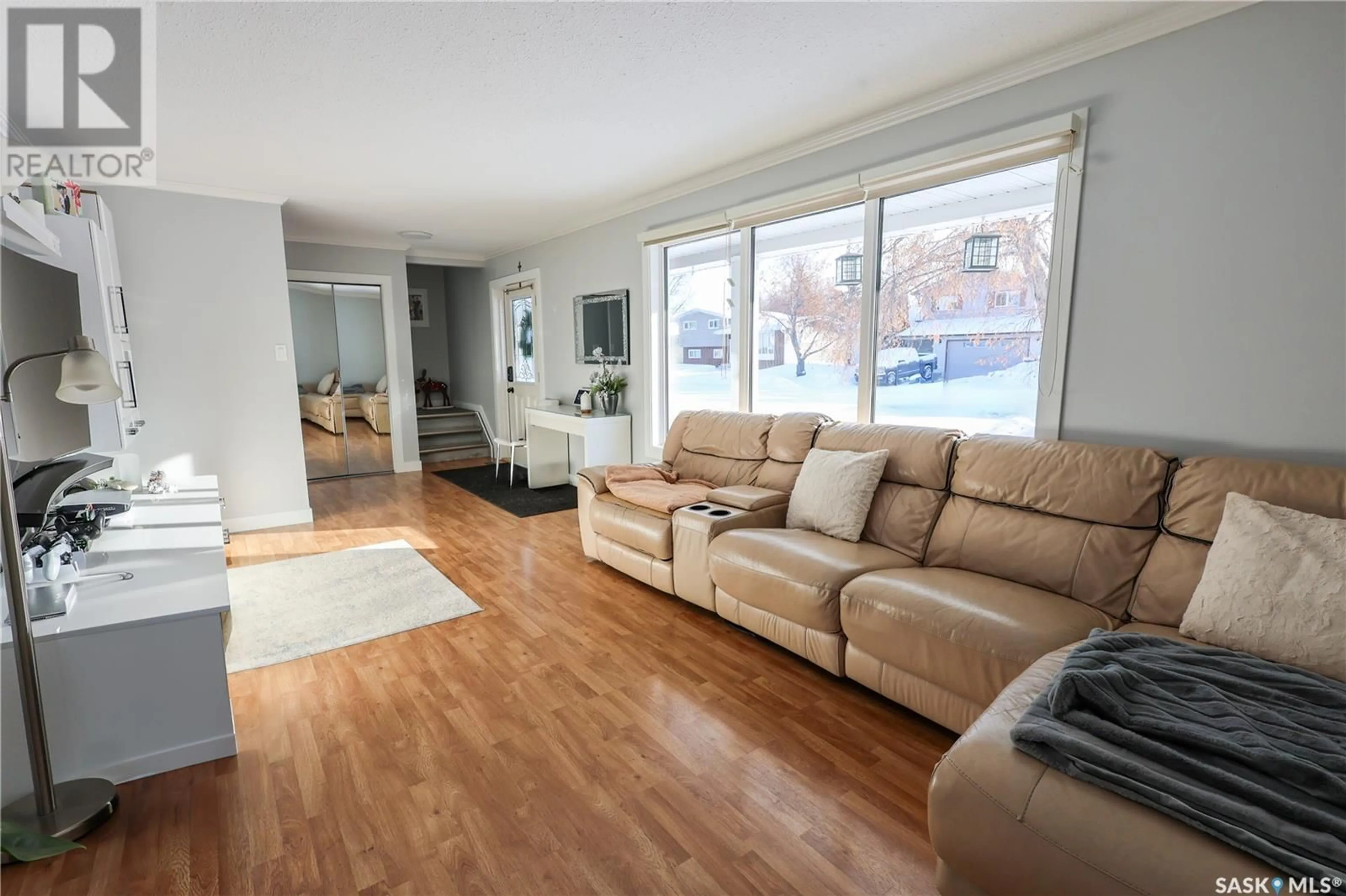 Living room with furniture, unknown for 1032 Wyllie CRESCENT, Prince Albert Saskatchewan S6V6L8