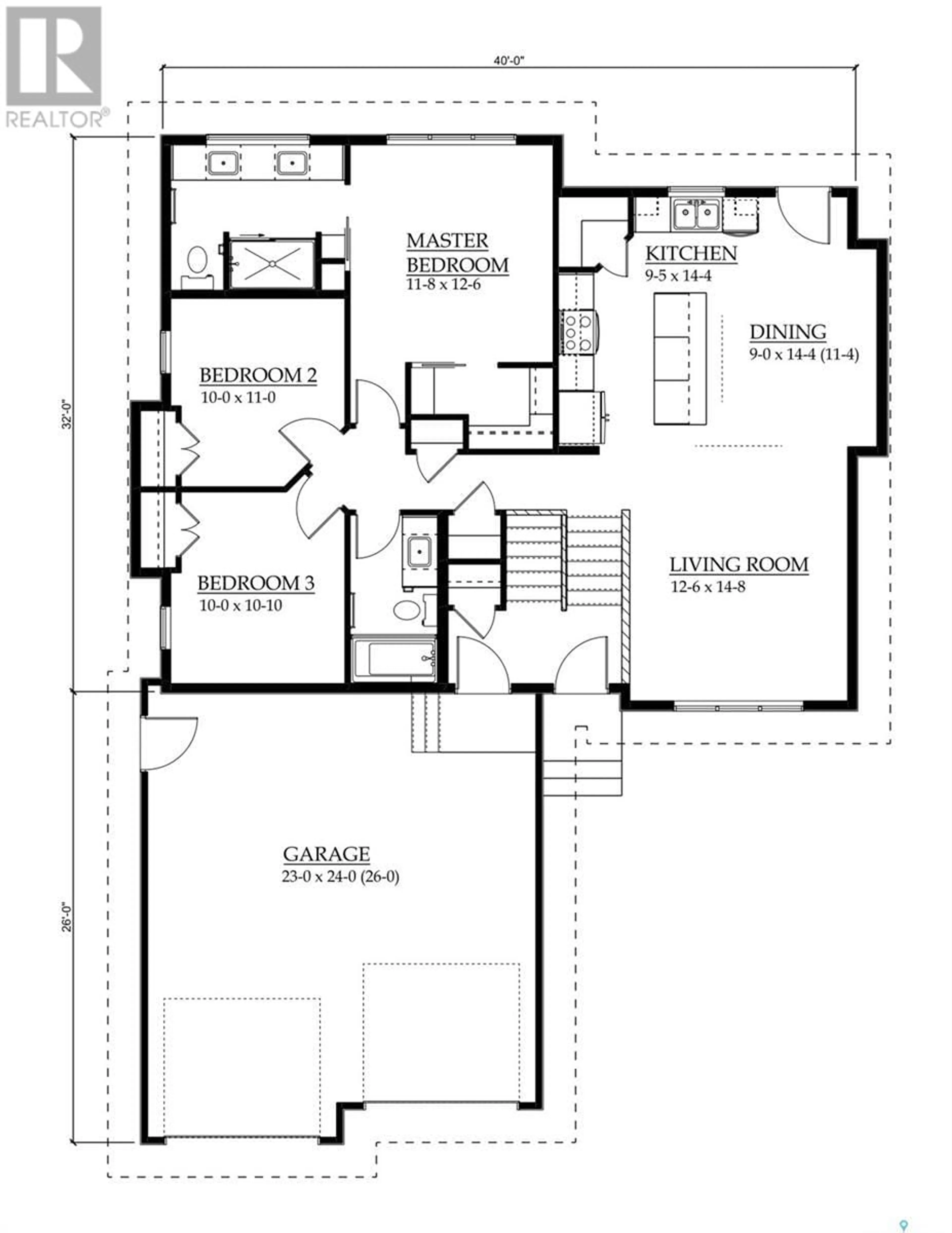 Floor plan for 829 Woods CRESCENT, Warman Saskatchewan S0K4S0