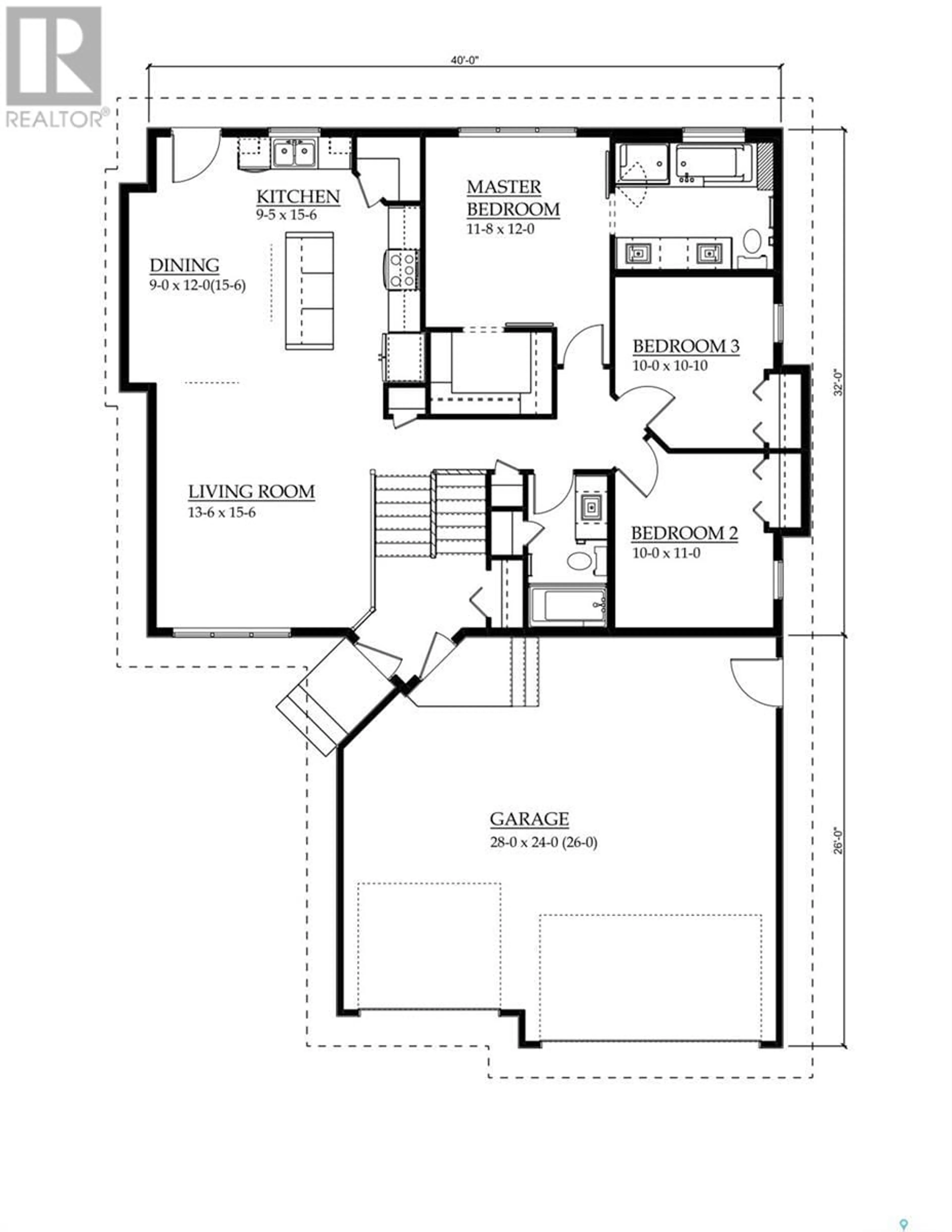 Floor plan for 827 Woods CRESCENT, Warman Saskatchewan S0K4S0