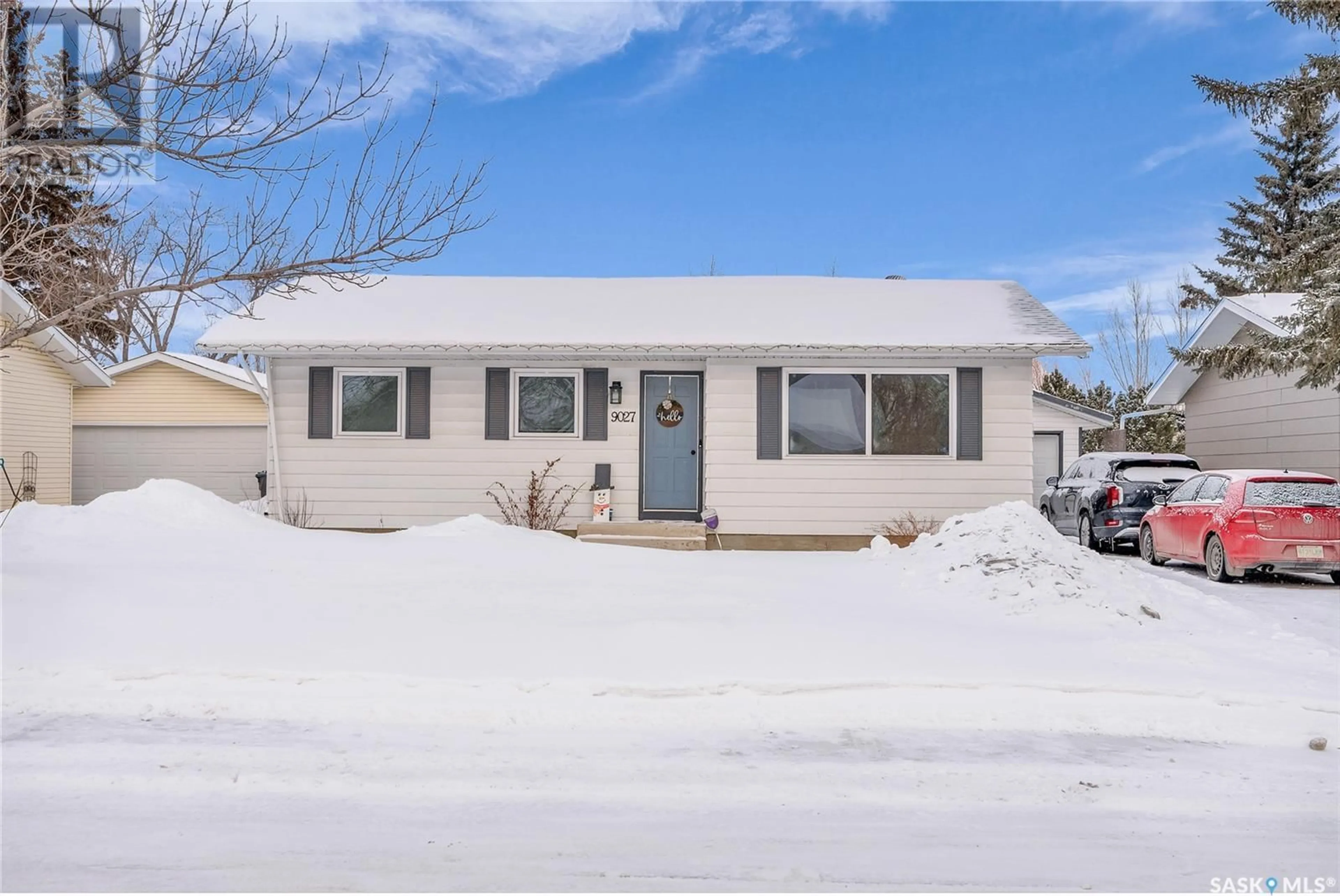 Home with vinyl exterior material, street for 9027 Panton AVENUE, North Battleford Saskatchewan S9A3J8