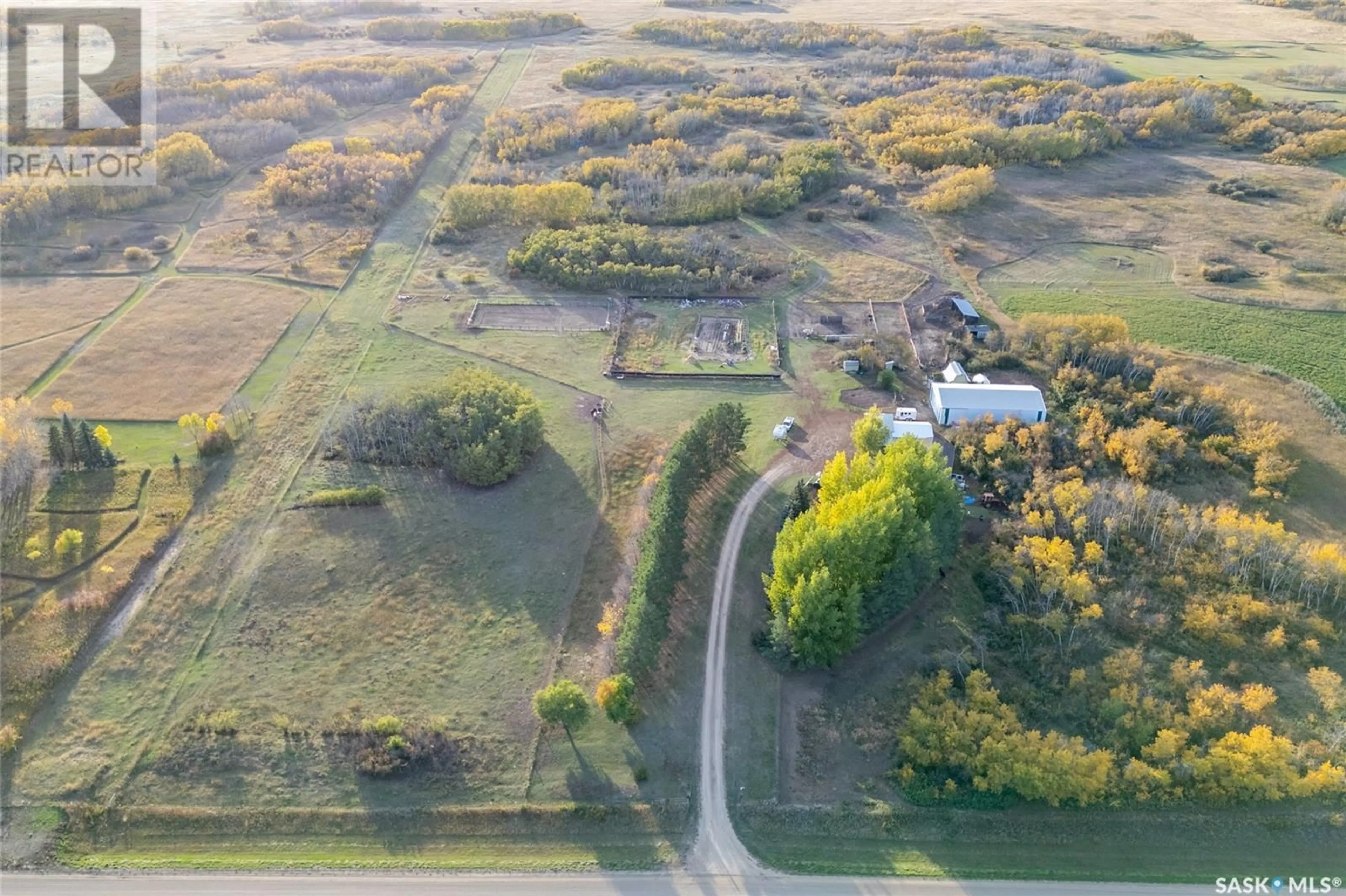 A pic from outside/outdoor area/front of a property/back of a property/a pic from drone, unknown for Vanscoy Ranch, Vanscoy Rm No. 345 Saskatchewan S0L3J0