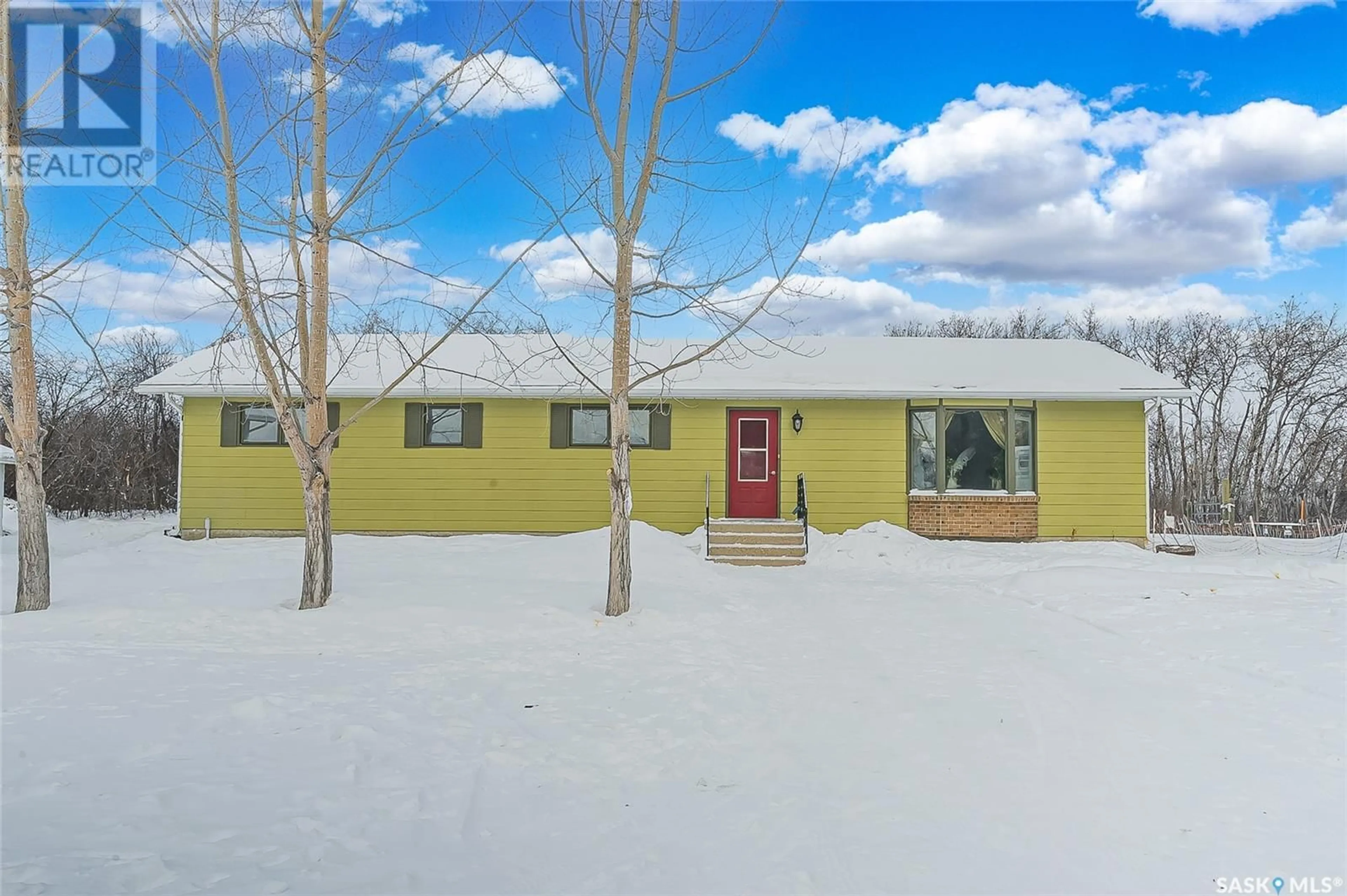 A pic from outside/outdoor area/front of a property/back of a property/a pic from drone, street for Vanscoy Ranch, Vanscoy Rm No. 345 Saskatchewan S0L3J0