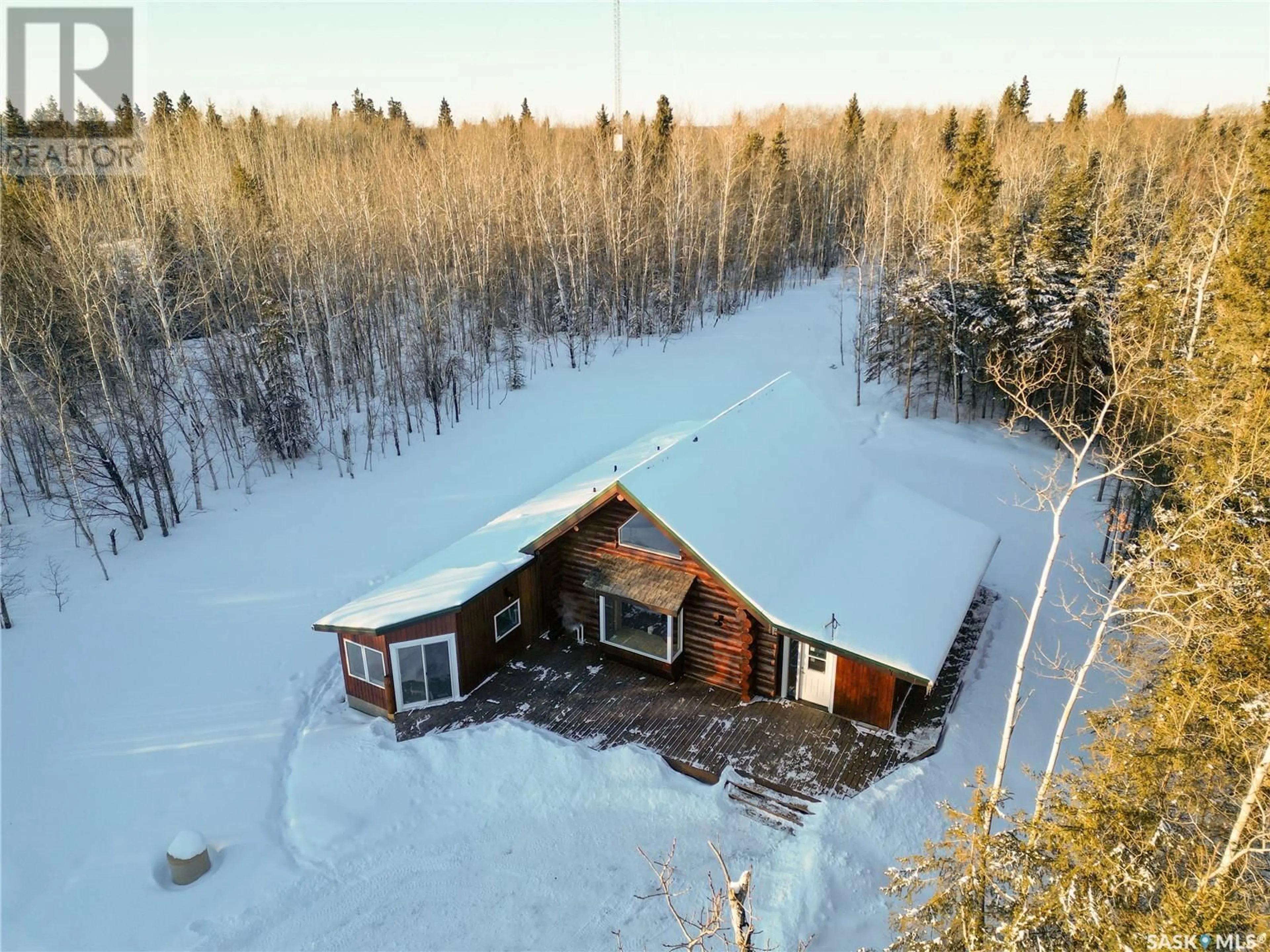 A pic from outside/outdoor area/front of a property/back of a property/a pic from drone, unknown for 231 Central AVENUE S, Christopher Lake Saskatchewan S0J0N0