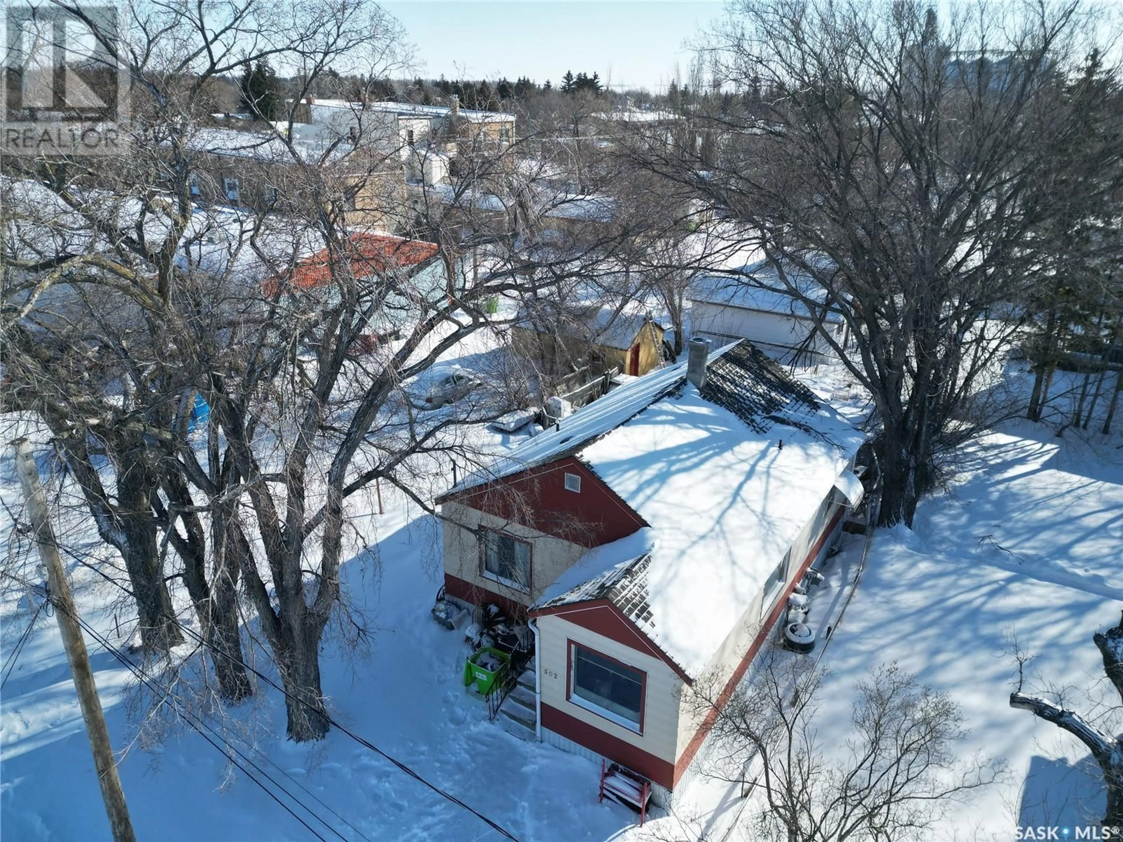 A pic from outside/outdoor area/front of a property/back of a property/a pic from drone, street for 502 Otterloo STREET, Indian Head Saskatchewan S0G2K0