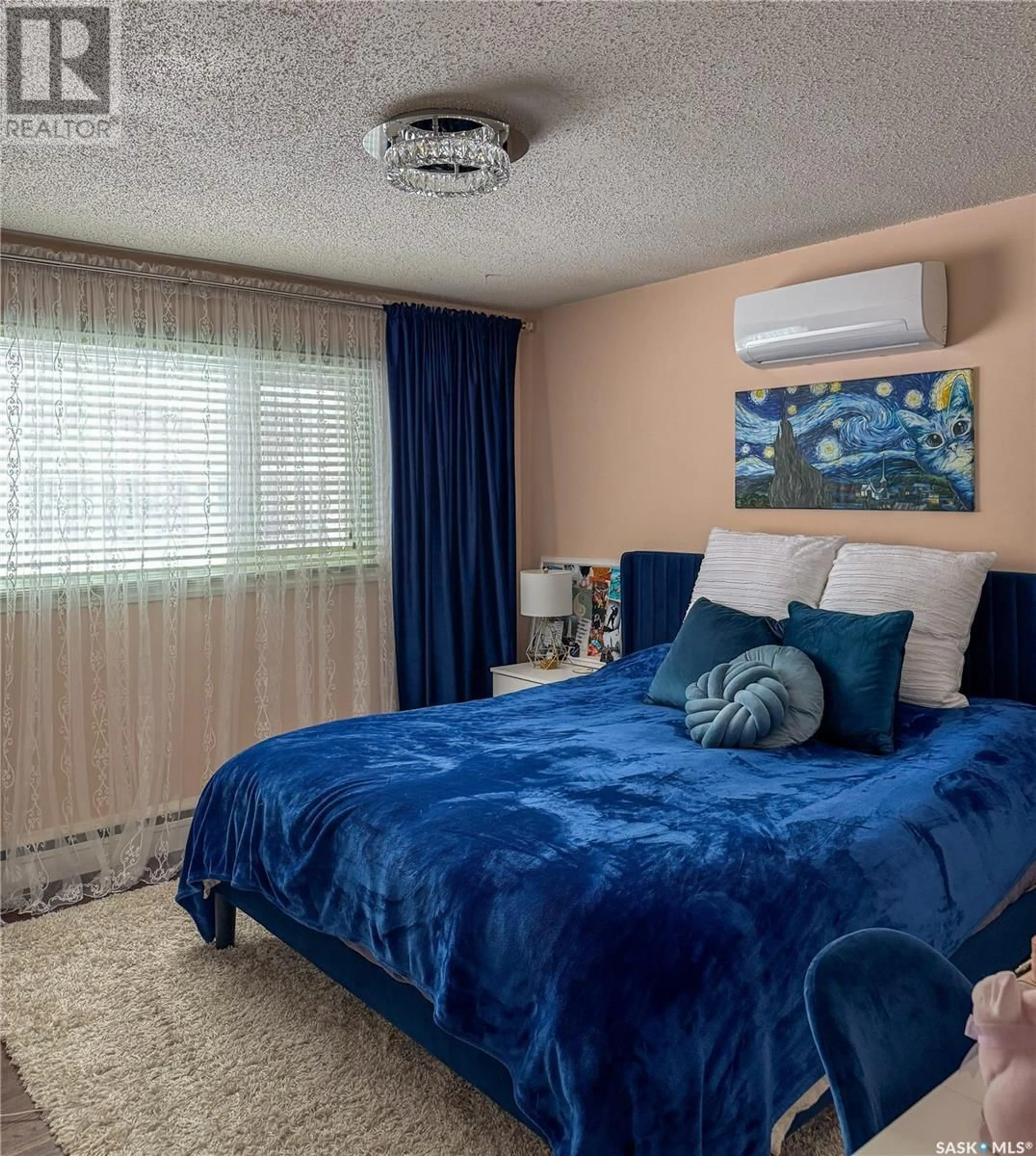 Bedroom with bed, unknown for 25 Dunning CRESCENT, Regina Saskatchewan S4S3V9