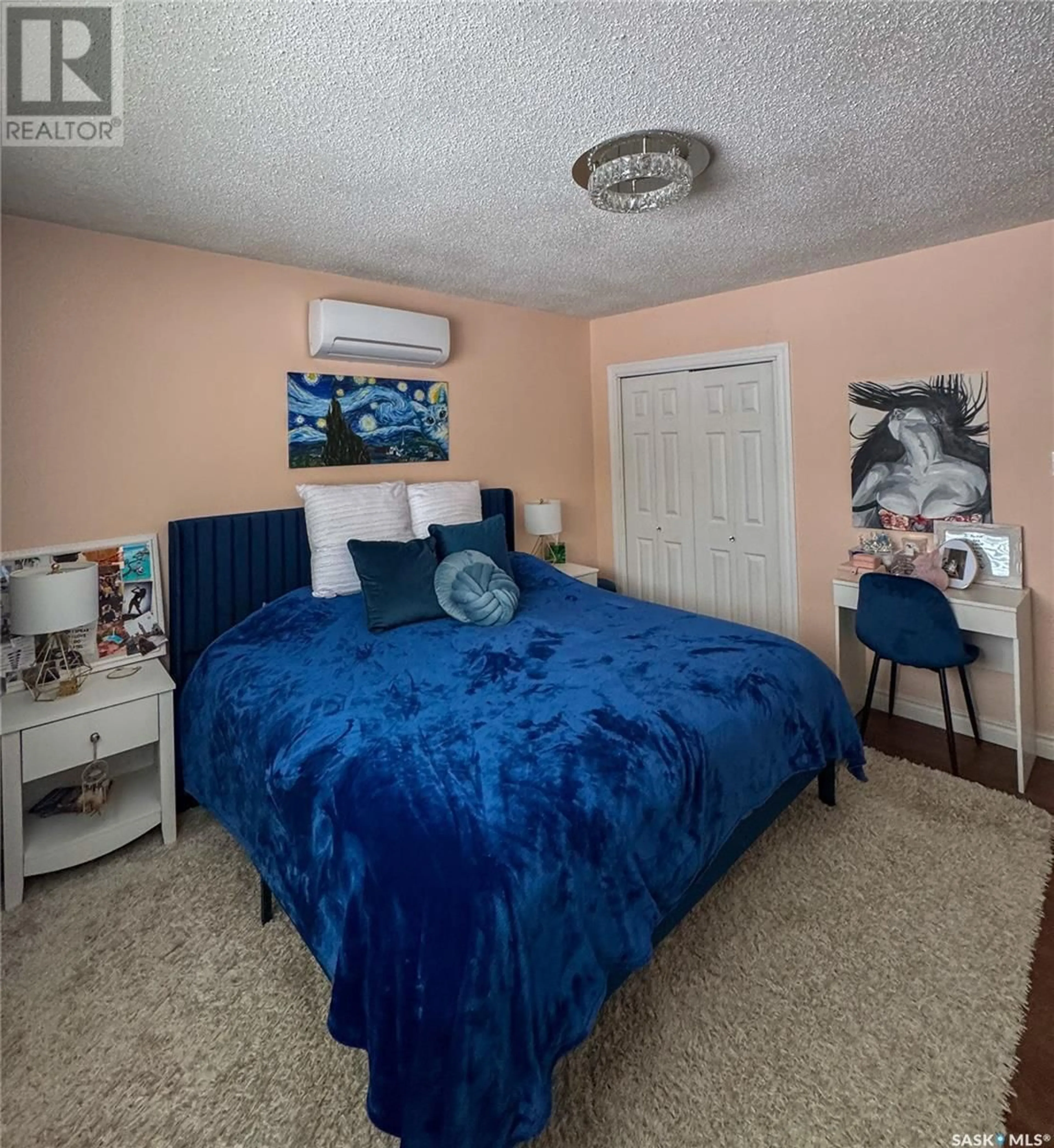 Bedroom with bed, unknown for 25 Dunning CRESCENT, Regina Saskatchewan S4S3V9