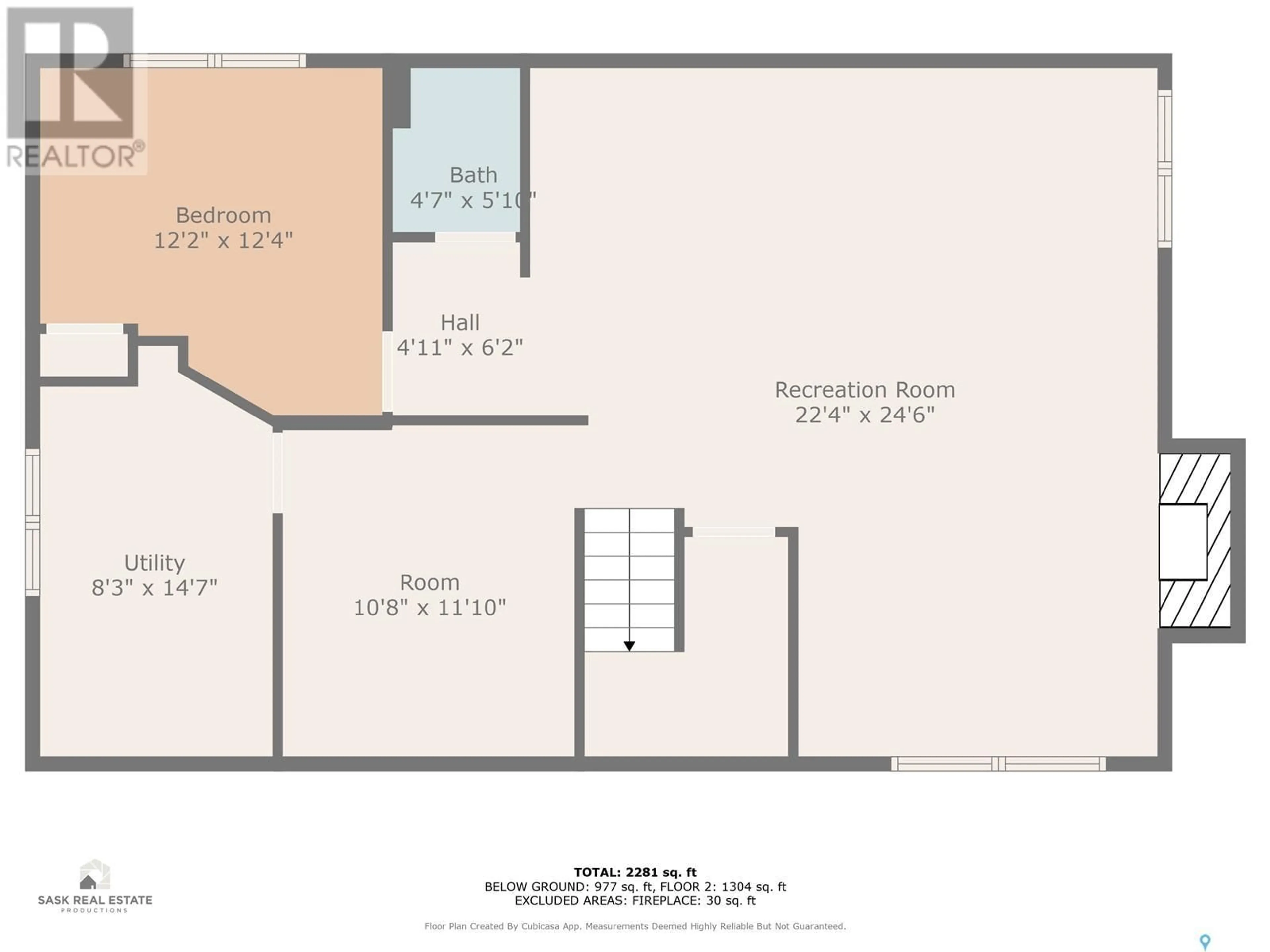 Floor plan for 35 Kirk CRESCENT, Saskatoon Saskatchewan S7H3B1