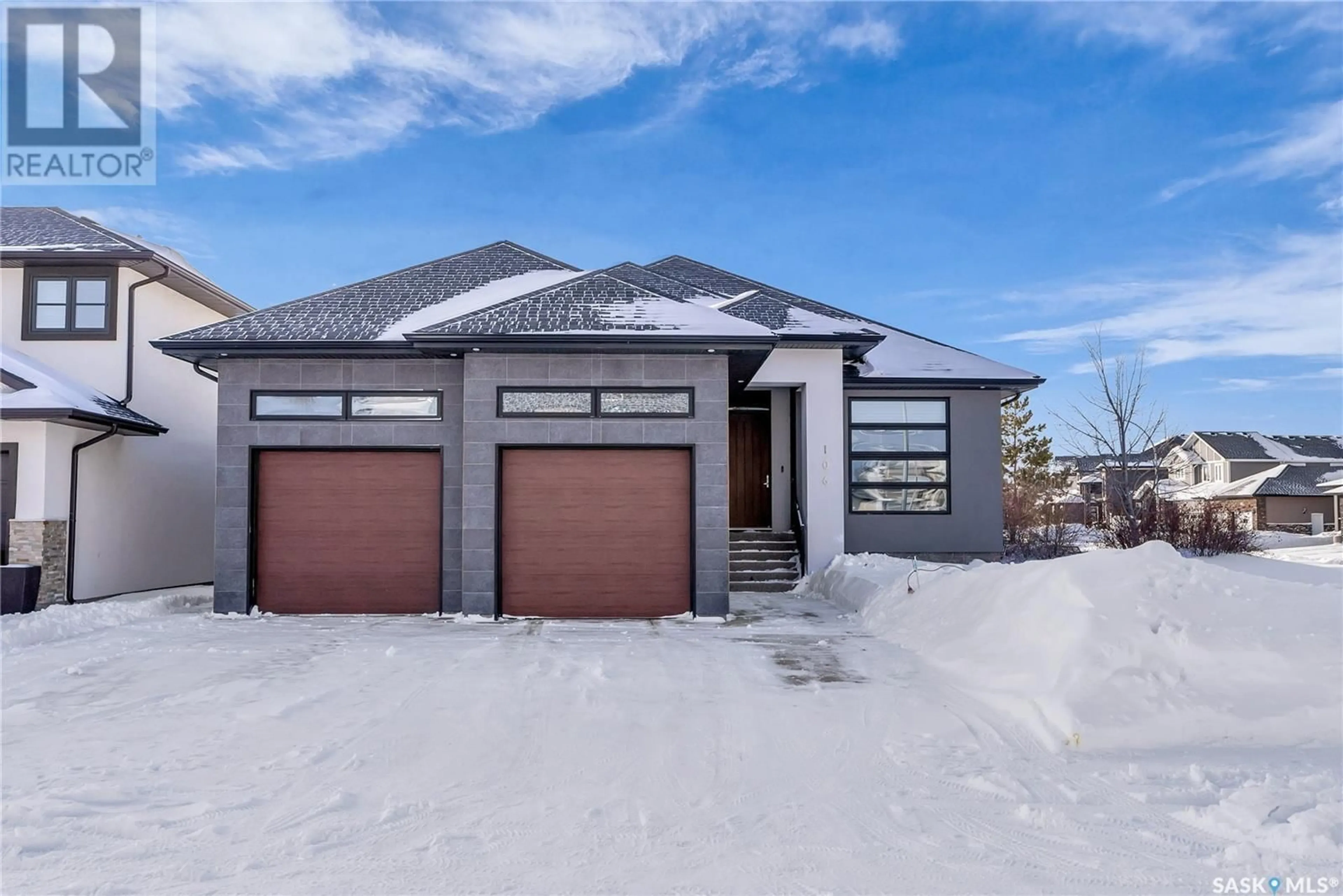 Home with brick exterior material, street for 106 Werschner CRESCENT, Saskatoon Saskatchewan S7V0C9