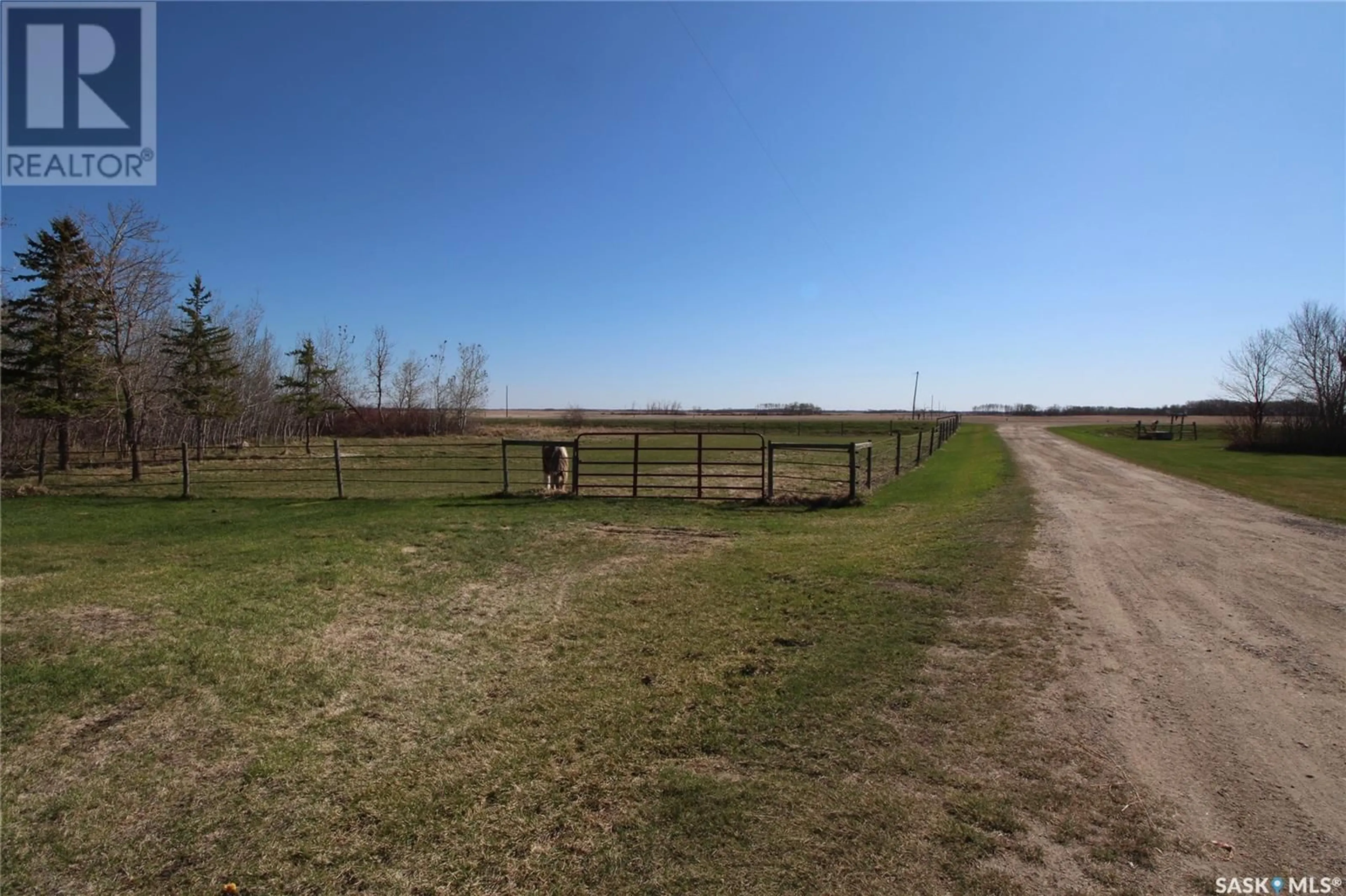 A pic from outside/outdoor area/front of a property/back of a property/a pic from drone, street for MCLAUGHLIN ACREAGE, Moosomin Rm No. 121 Saskatchewan S0G3N0