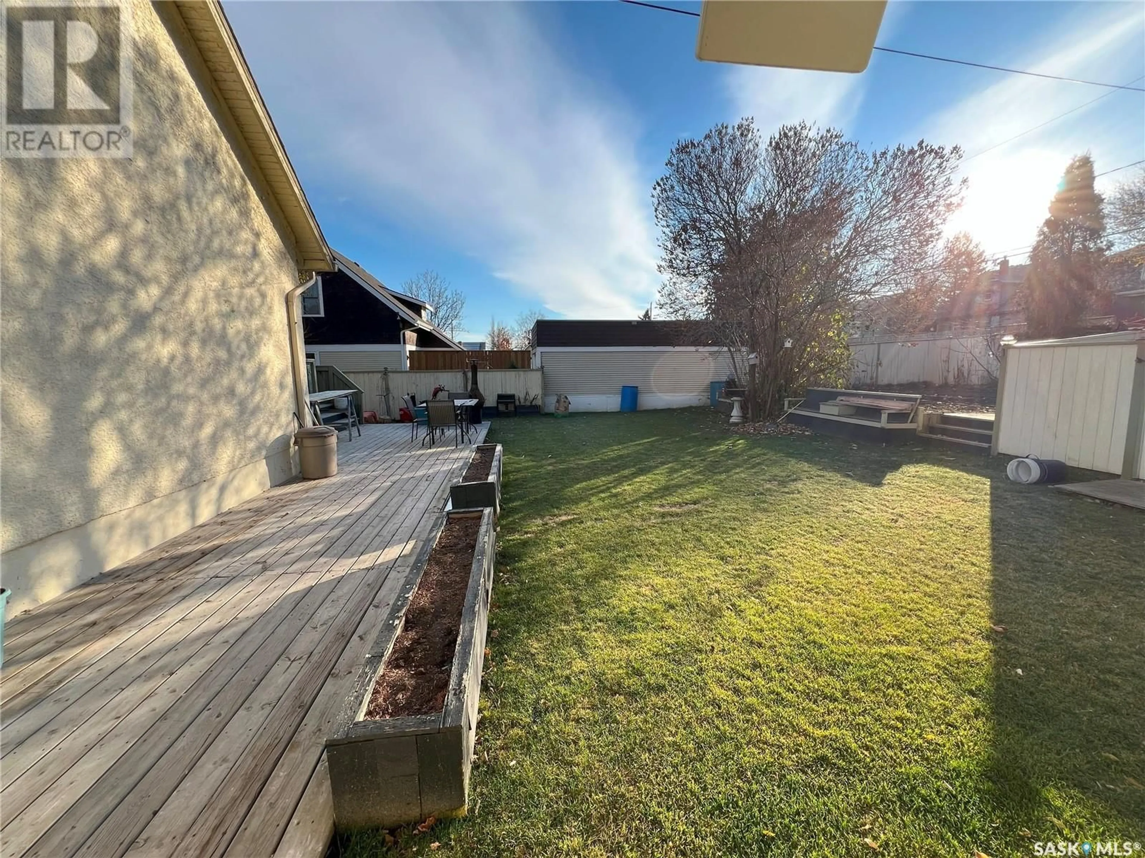 A pic from outside/outdoor area/front of a property/back of a property/a pic from drone, unknown for 49 21st STREET E, Prince Albert Saskatchewan S6V1L7