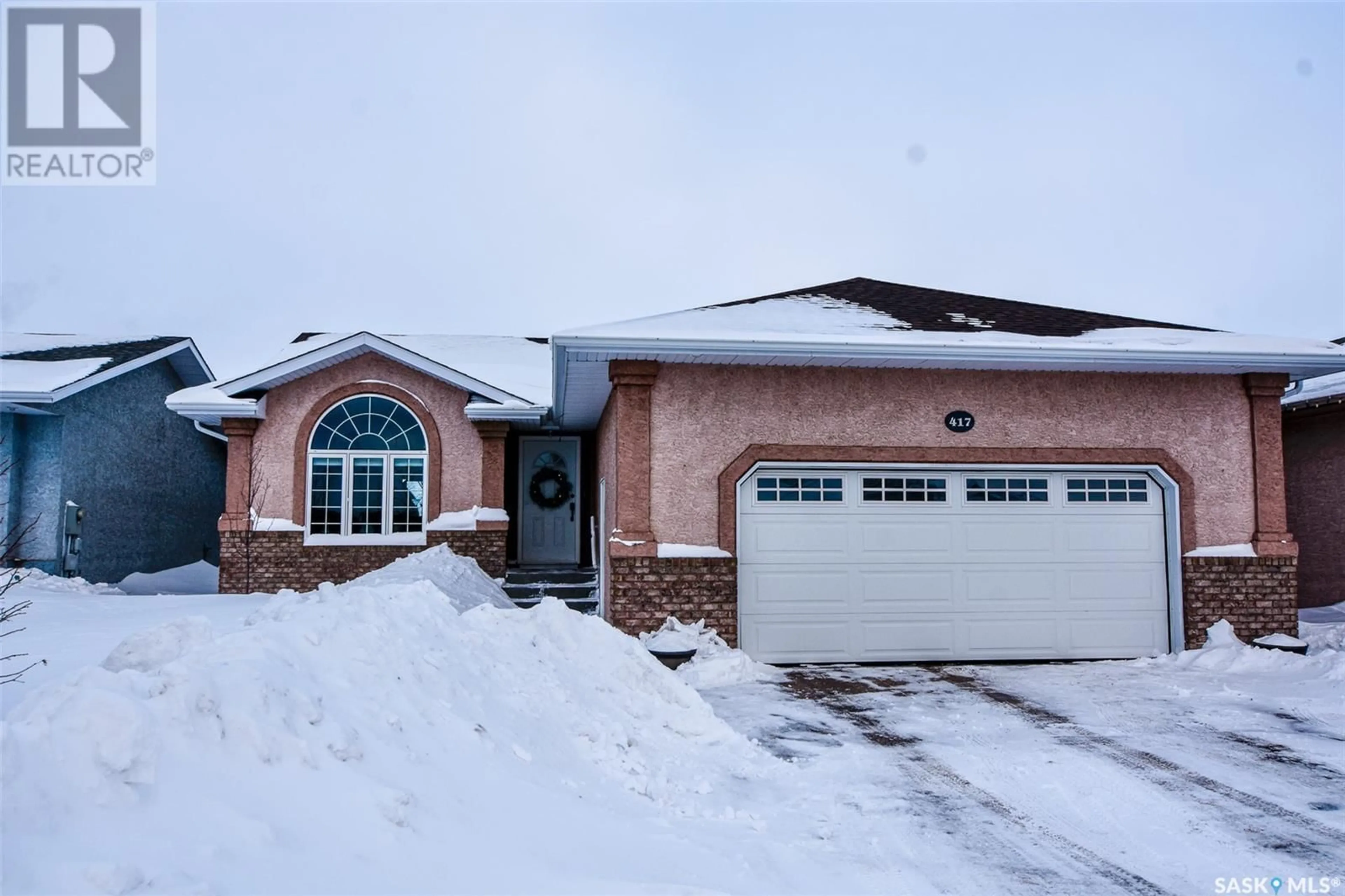 Home with brick exterior material, street for 417 HAWKES STREET, Balgonie Saskatchewan S0G0E0