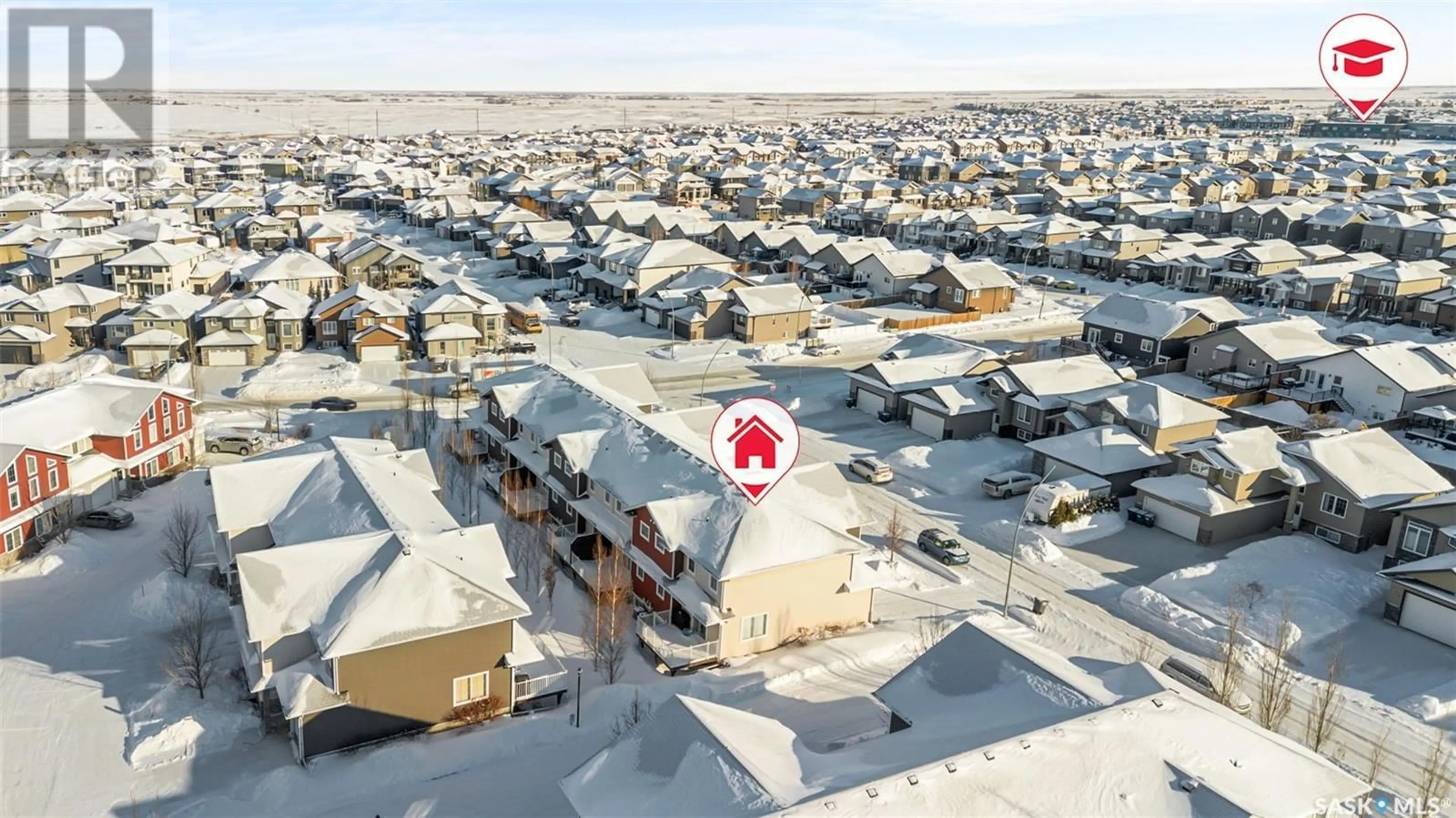 A pic from outside/outdoor area/front of a property/back of a property/a pic from drone, street for 110 Atton CRESCENT, Saskatoon Saskatchewan S7S1M2