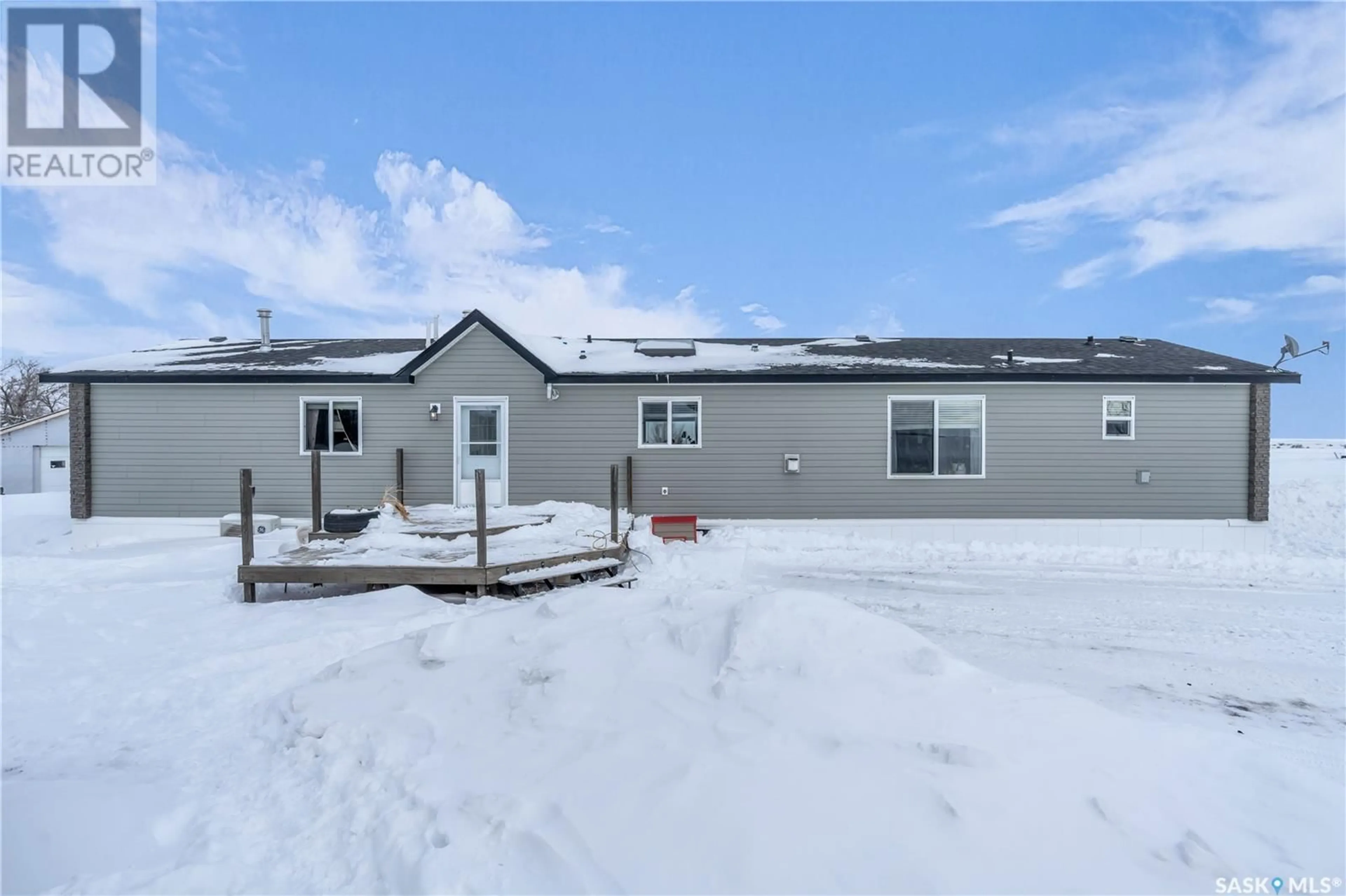 A pic from outside/outdoor area/front of a property/back of a property/a pic from drone, unknown for RM of Gravelbourg Acreage, Gravelbourg Saskatchewan S0H1X0