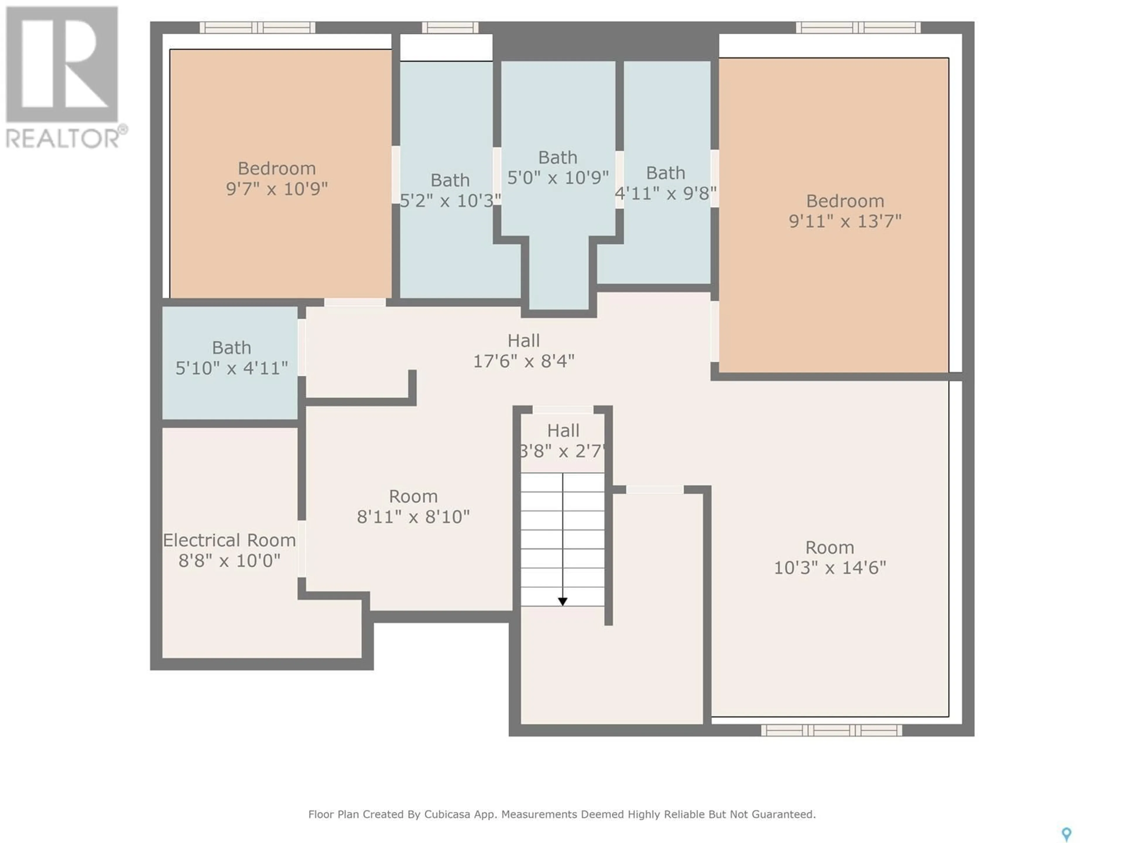 Floor plan for 110 Olauson CRESCENT, Vanscoy Saskatchewan S0I3J0