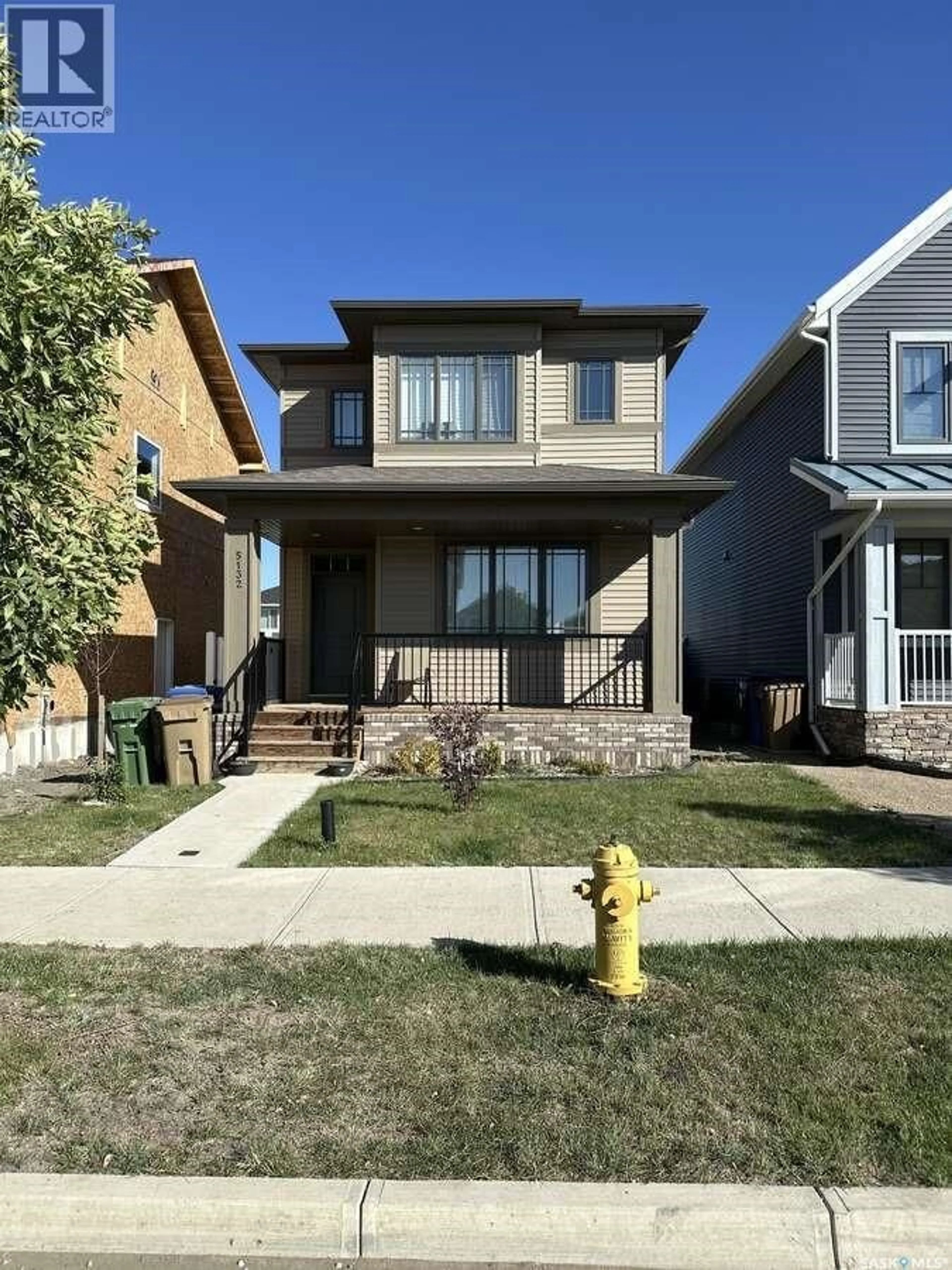 Home with brick exterior material, street for 5132 BUCKINGHAM DRIVE, Regina Saskatchewan S4V3W2