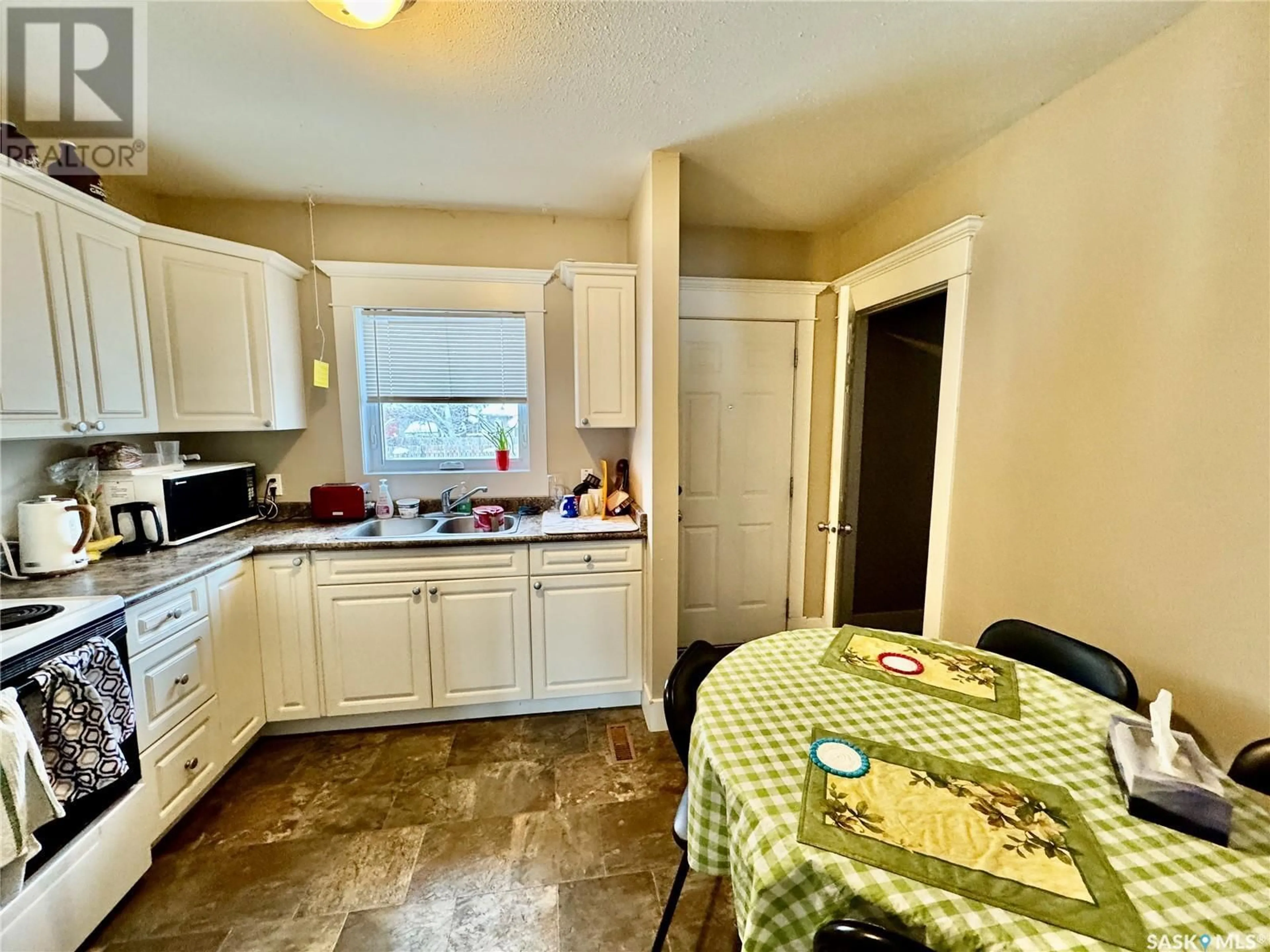 Standard kitchen, ceramic/tile floor for 1271 98th STREET, North Battleford Saskatchewan S9A0L8