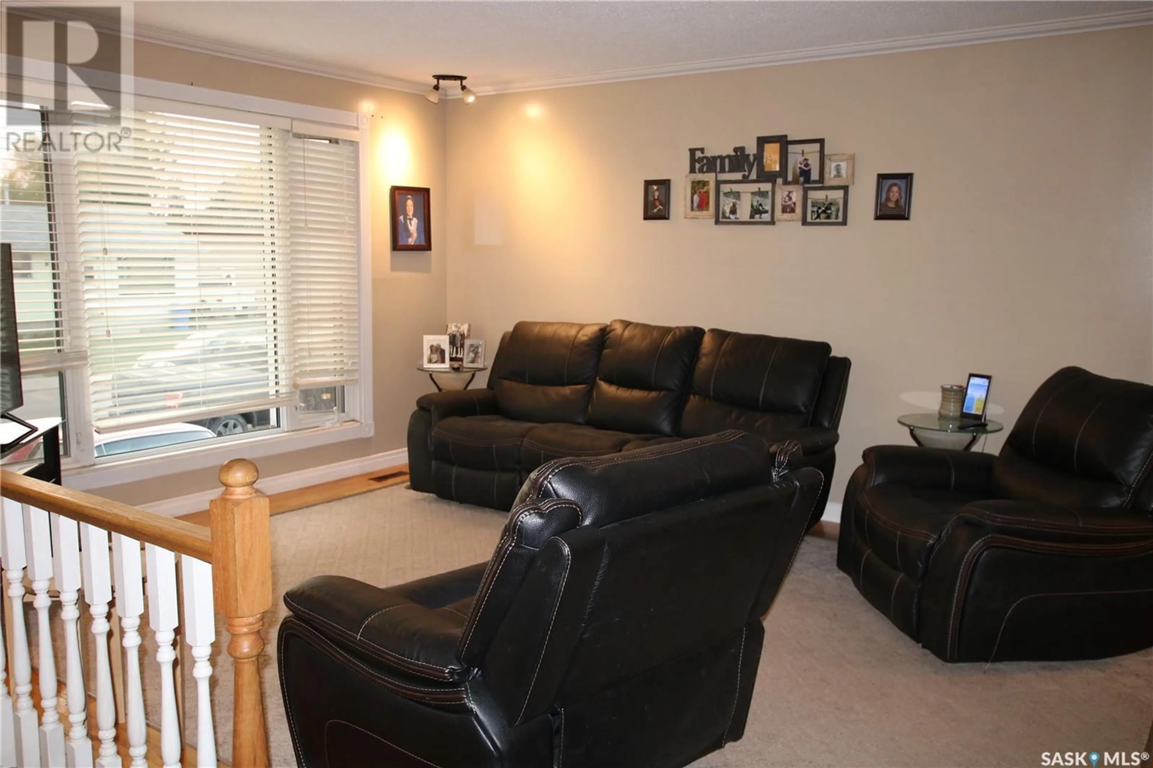 Living room with furniture, unknown for 150 MACDOWALL CRESCENT, Prince Albert Saskatchewan S6V6N3